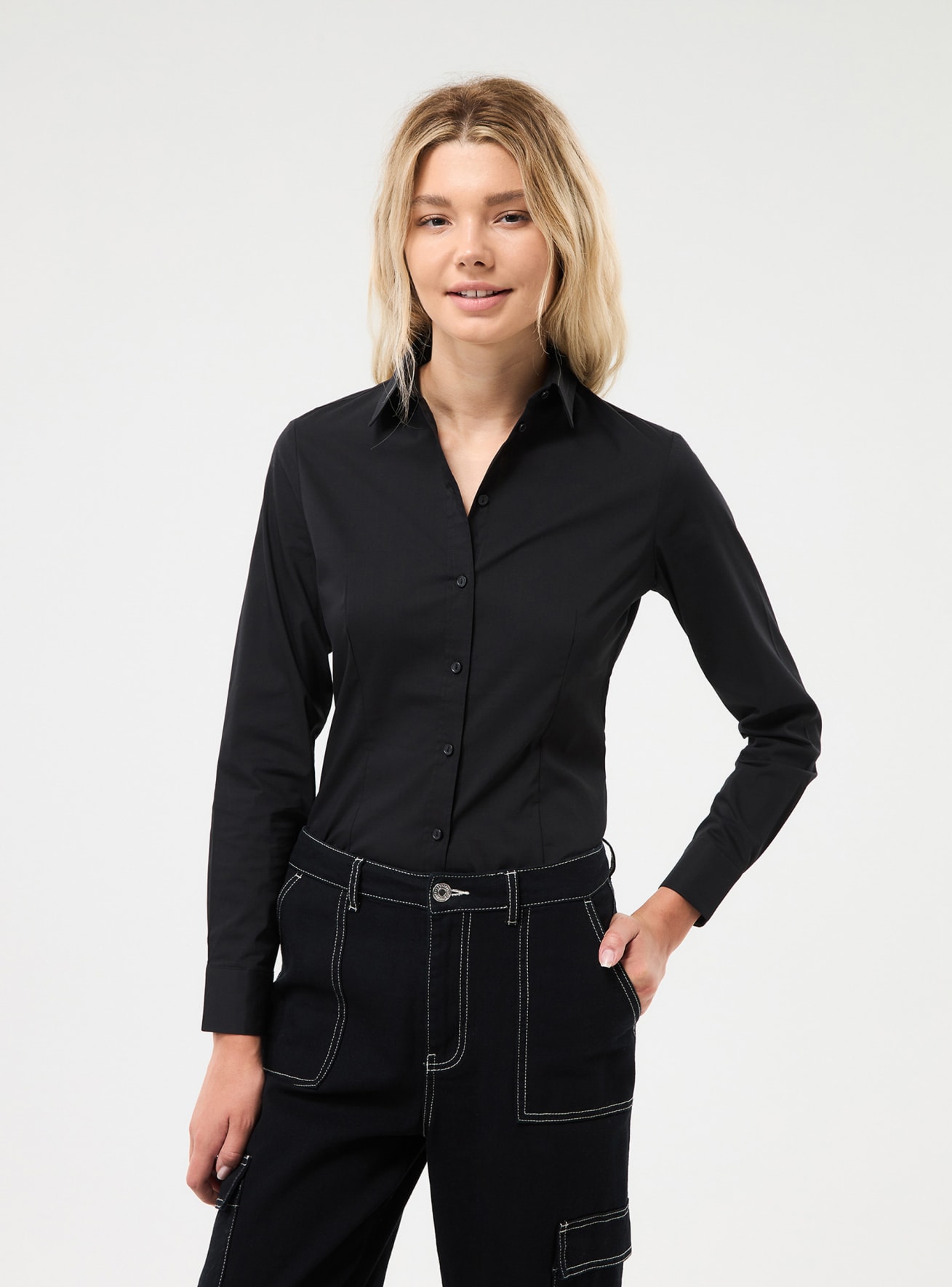 Long-sleeved shirt Woman Terranova