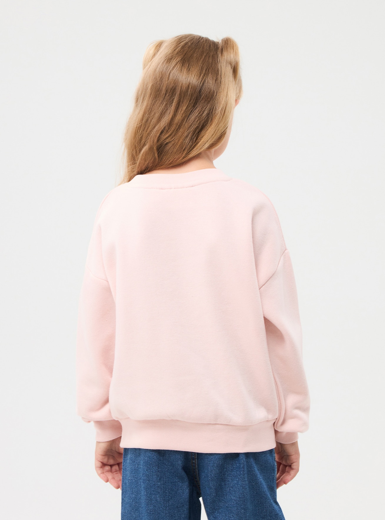 Pink powder Crew Terranova print | neck sweatshirt Online with Pokemon Buy 