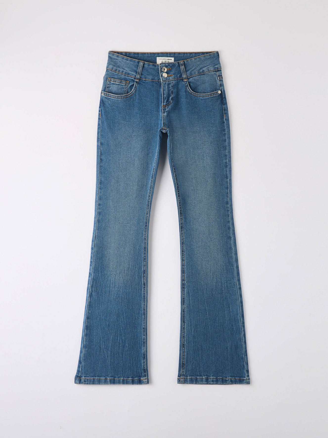 Long pants jeans Woman Terranova