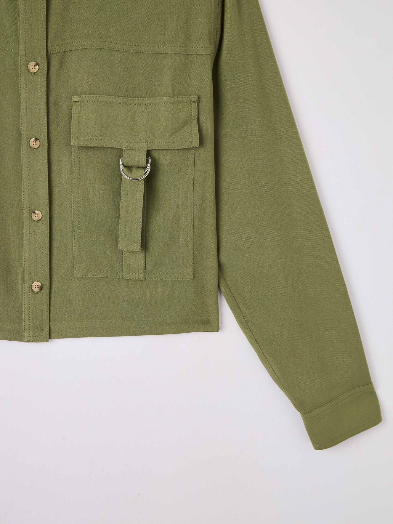 utility Terranova Online Shirt - military | pockets Green with Buy