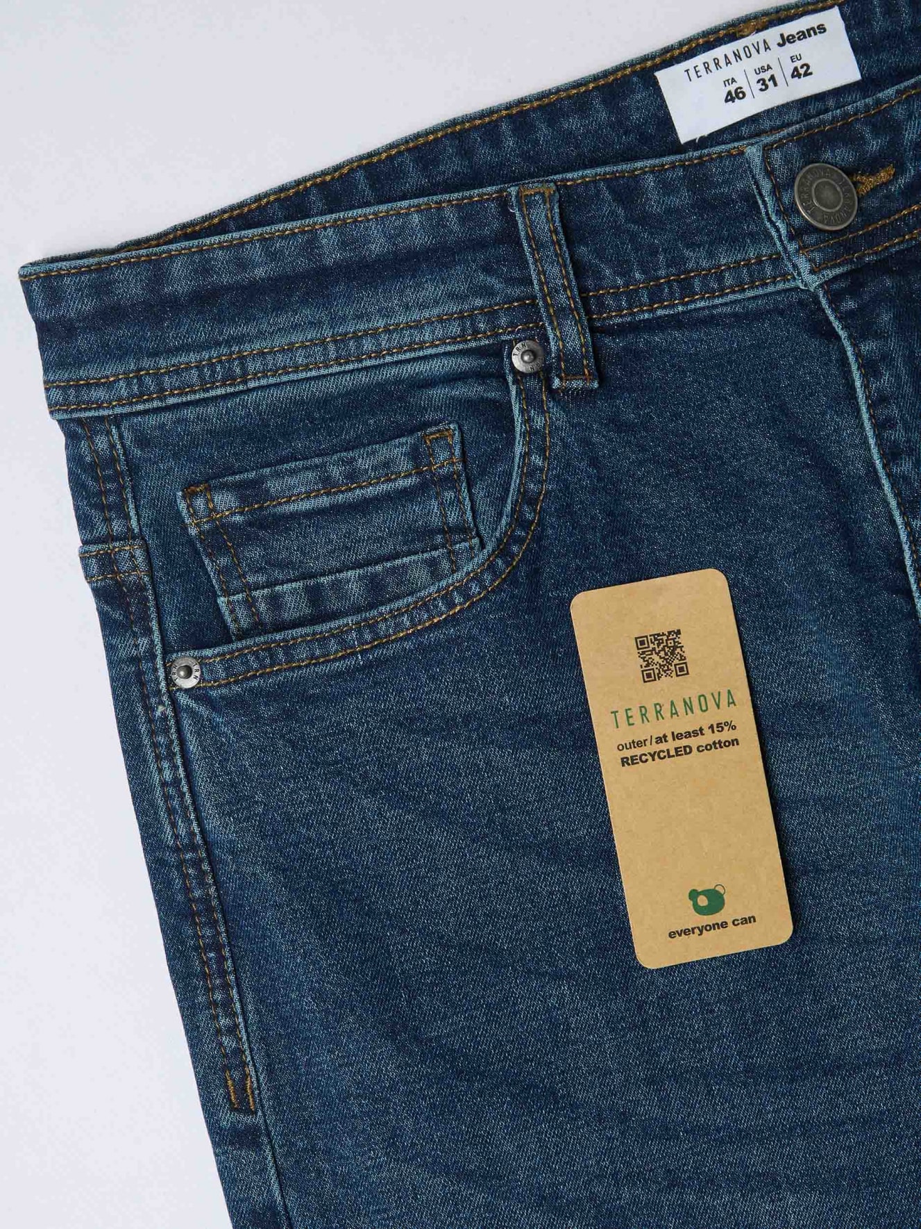 Pantalone Jeans Lungo Uomo Terranova