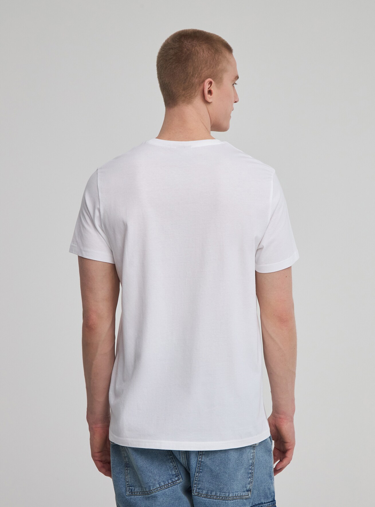 White Terpanese T-Shirt Front Print