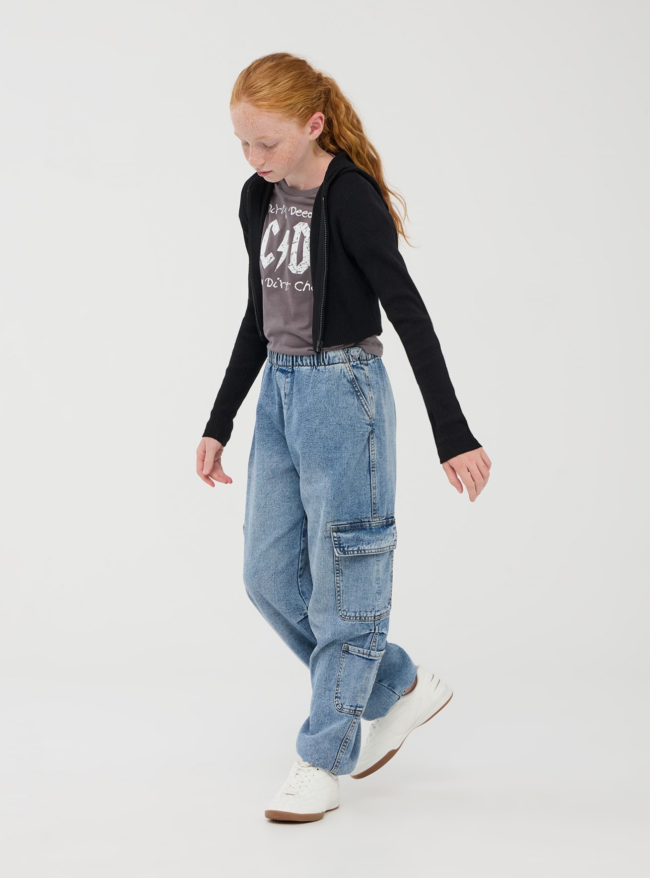 Pantalone Jeans Lungo Bambina Kids