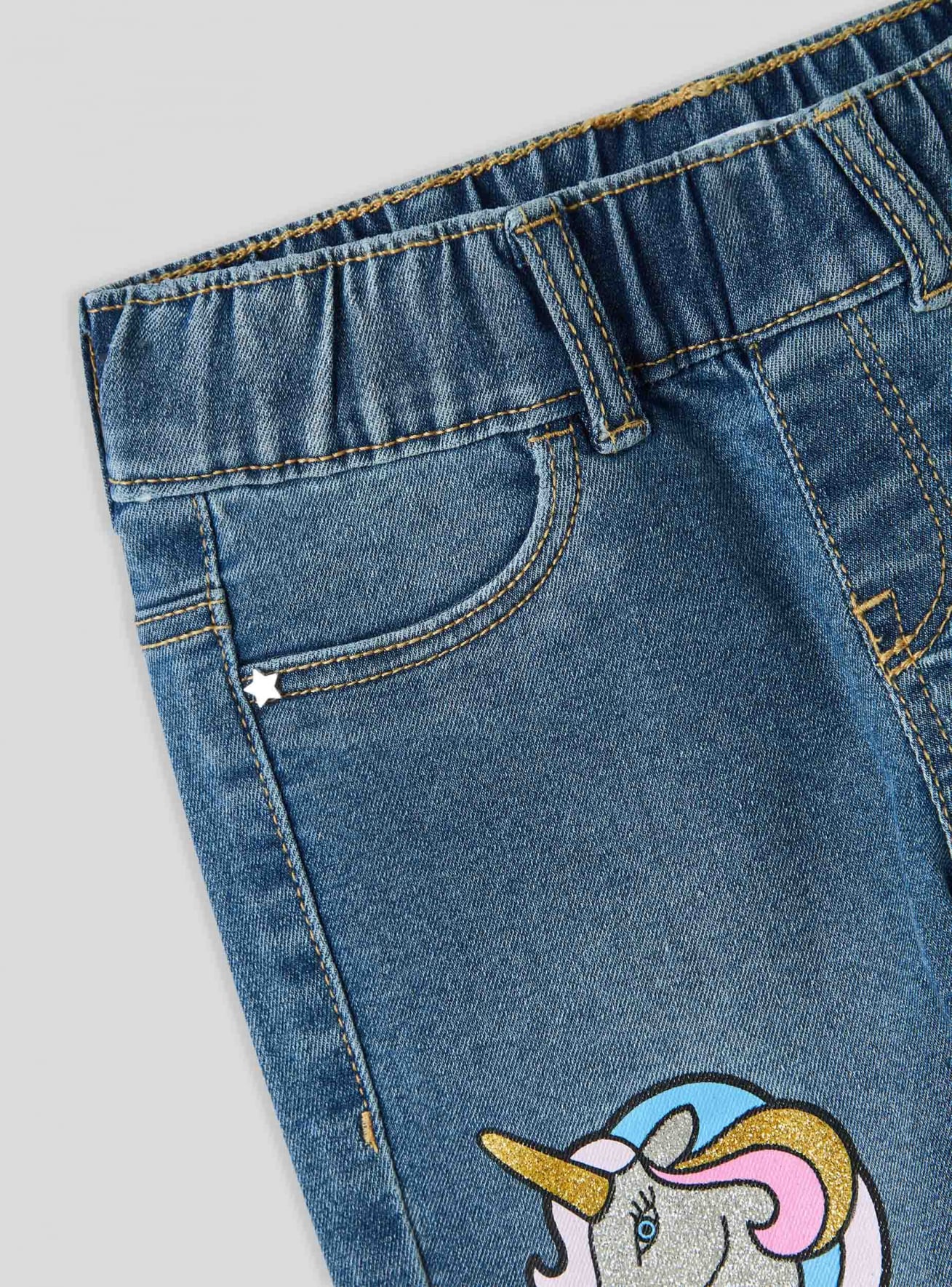 Pantalone Jeans Lungo Bambina Terranova