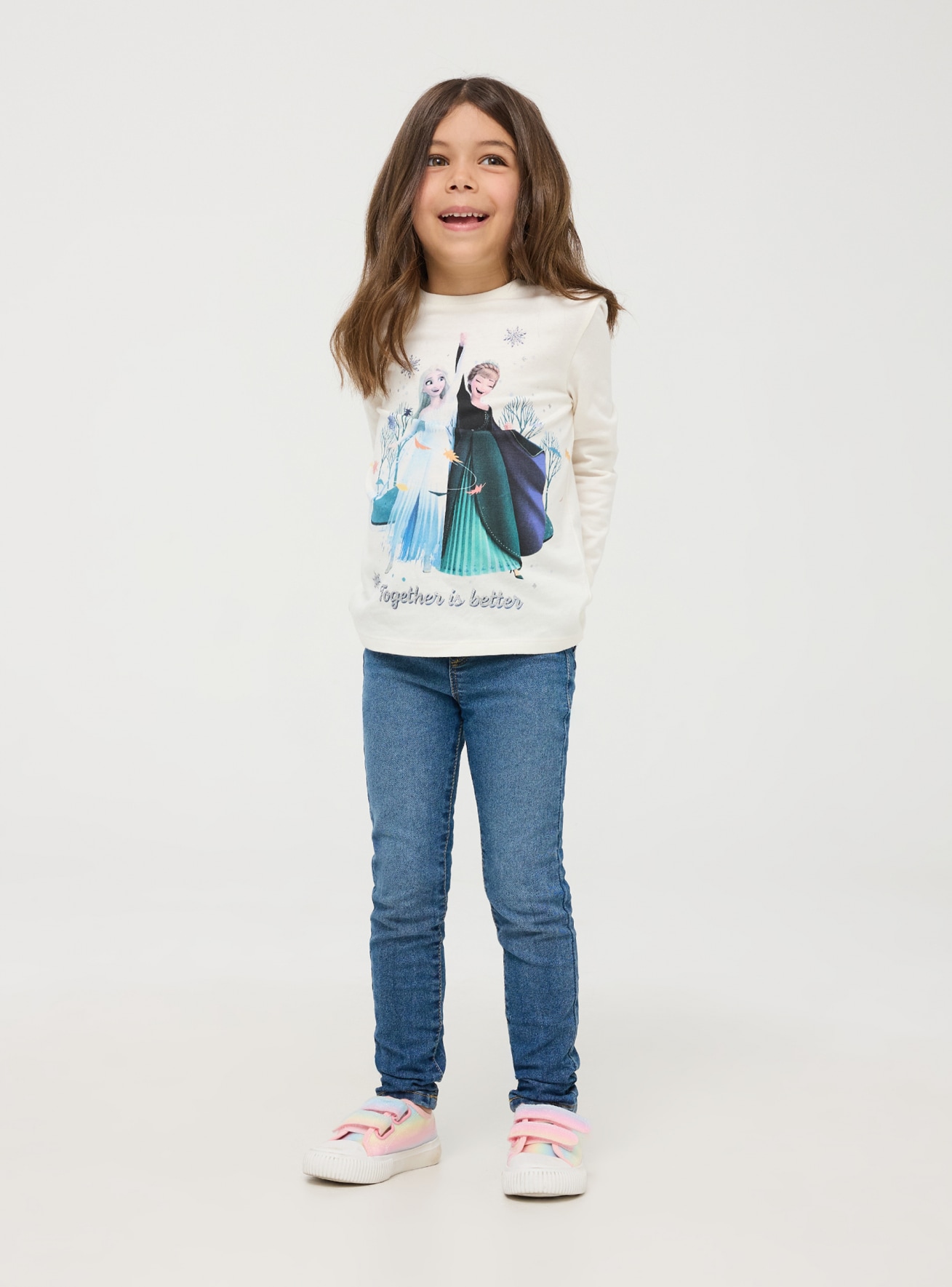 Pantalone Jeans Lungo Bambina Kids