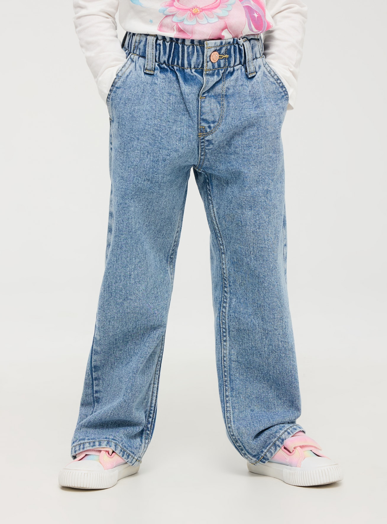 Pantalone Jeans Lungo Bambina Kids