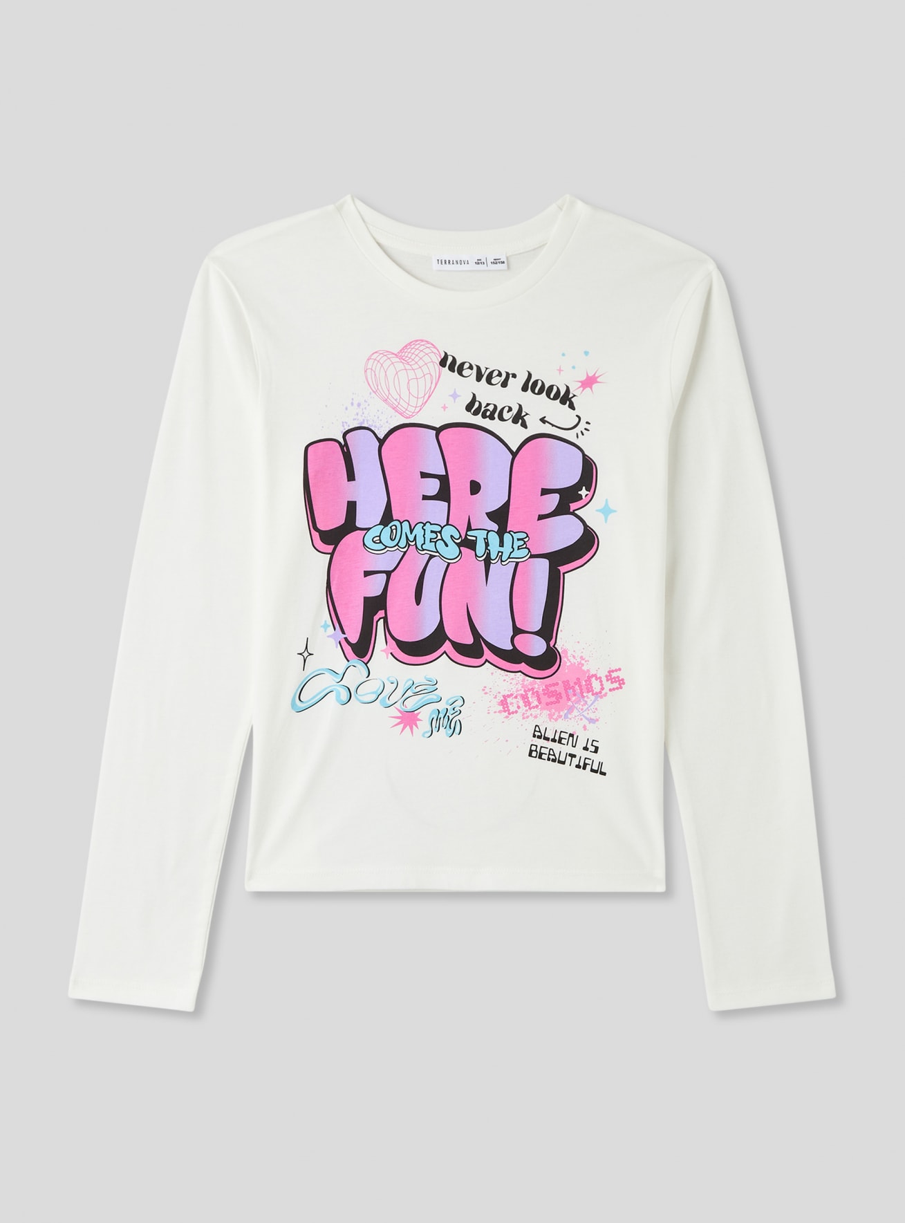 Long-sleeved T-shirt Girls Terranova