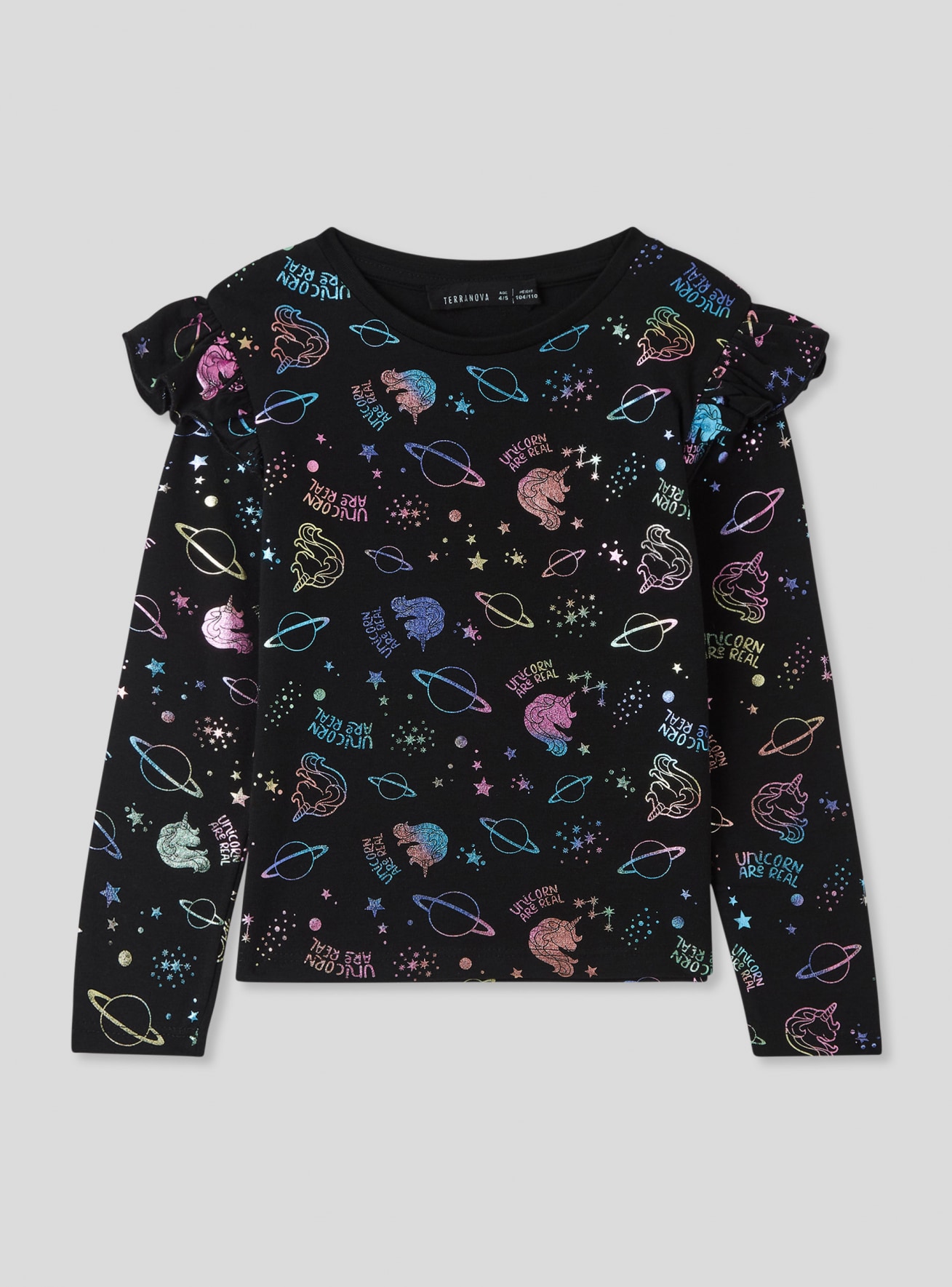 Long-sleeved T-shirt Girls Terranova