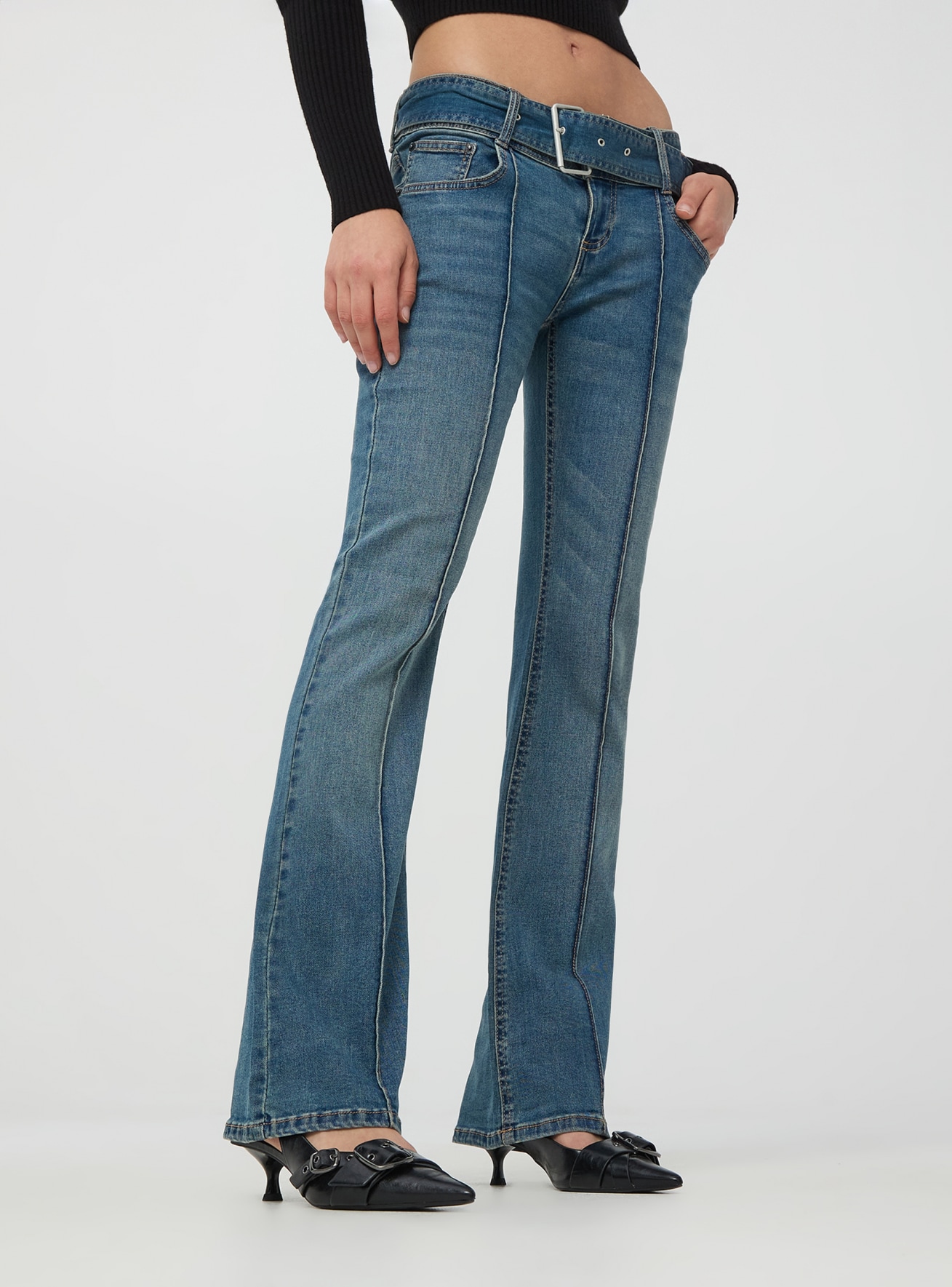 Jeans largos Mujer Terranova