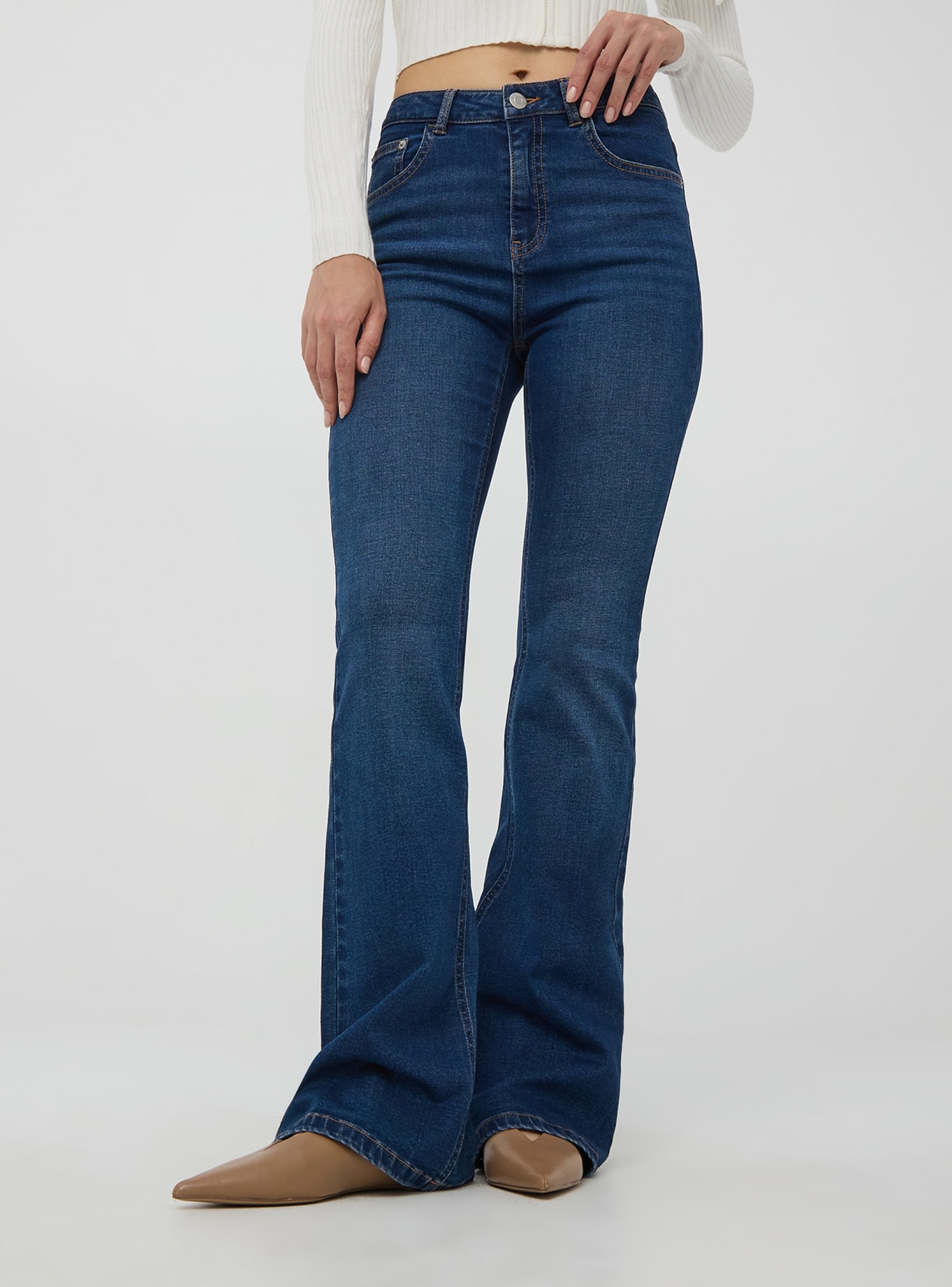 Long pants jeans Woman Terranova