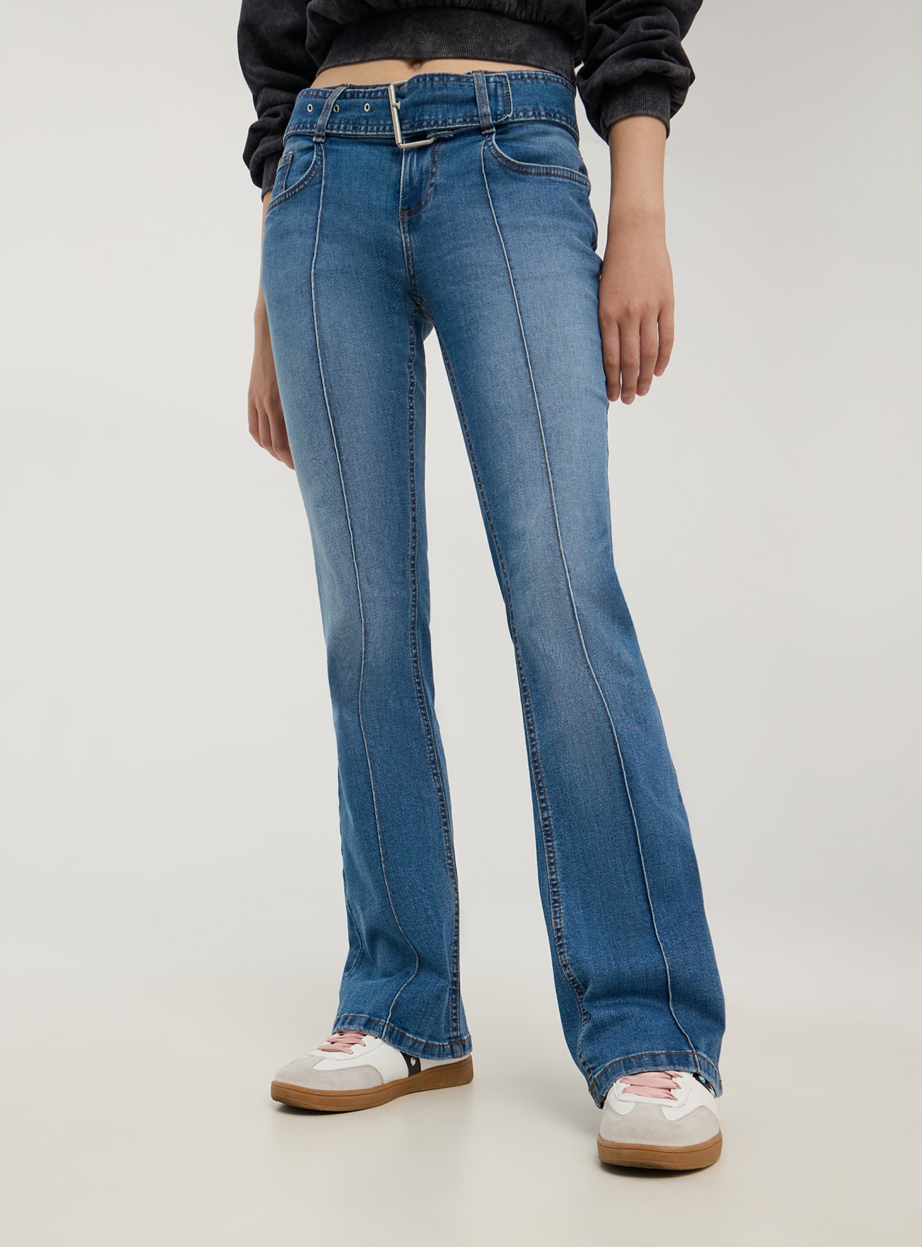 Long pants jeans Woman Terranova