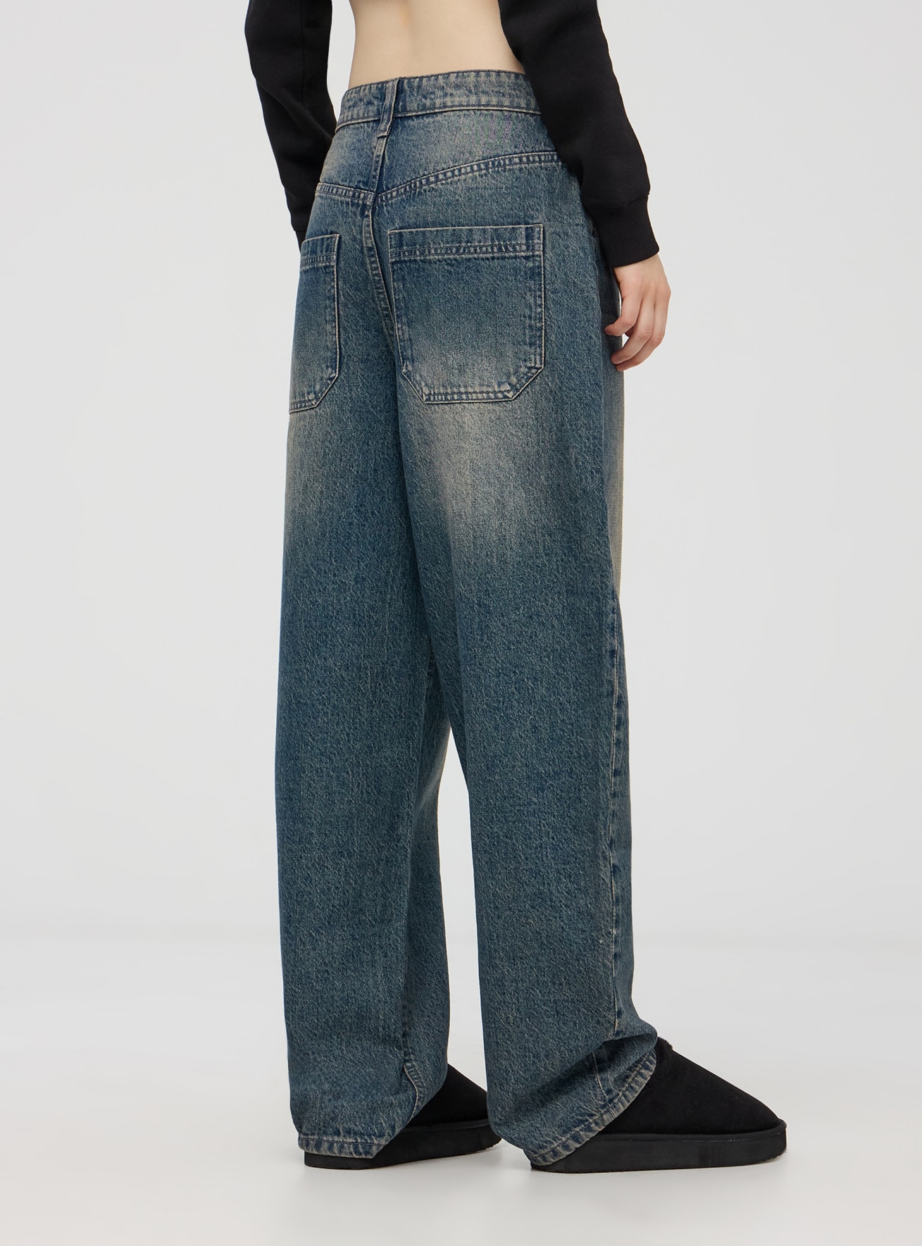 Long pants jeans Woman Terranova