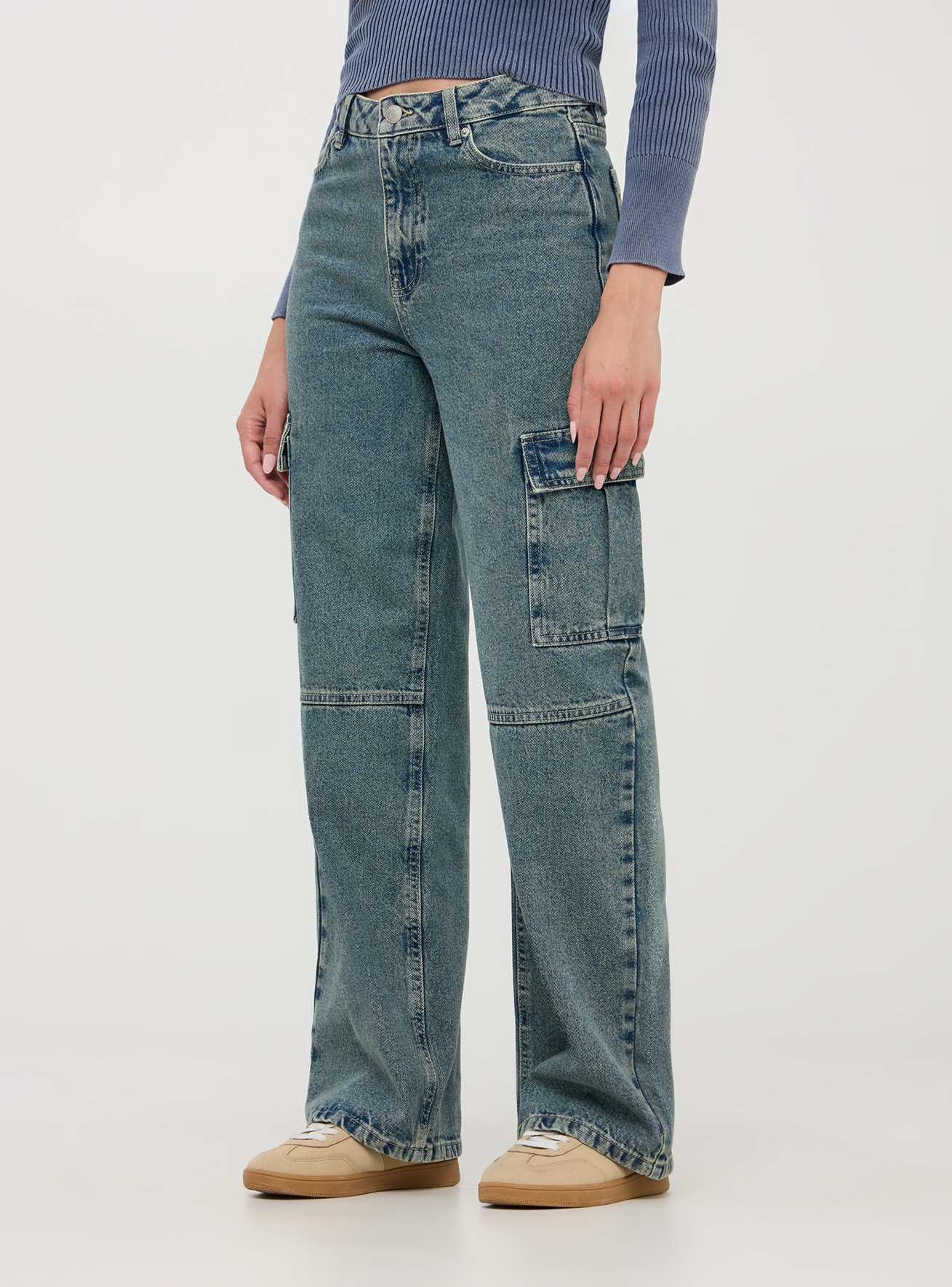 Pantalone Jeans Lungo Dámské Terranova