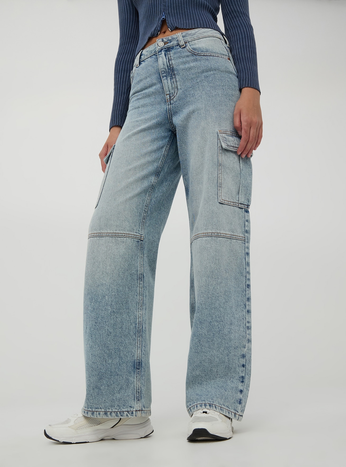 Pantalone Jeans Lungo Damen Terranova