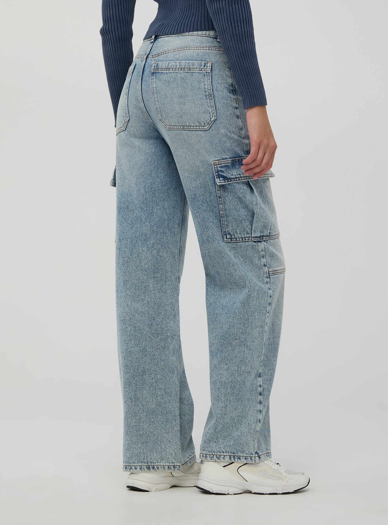 Long pants jeans Woman Terranova