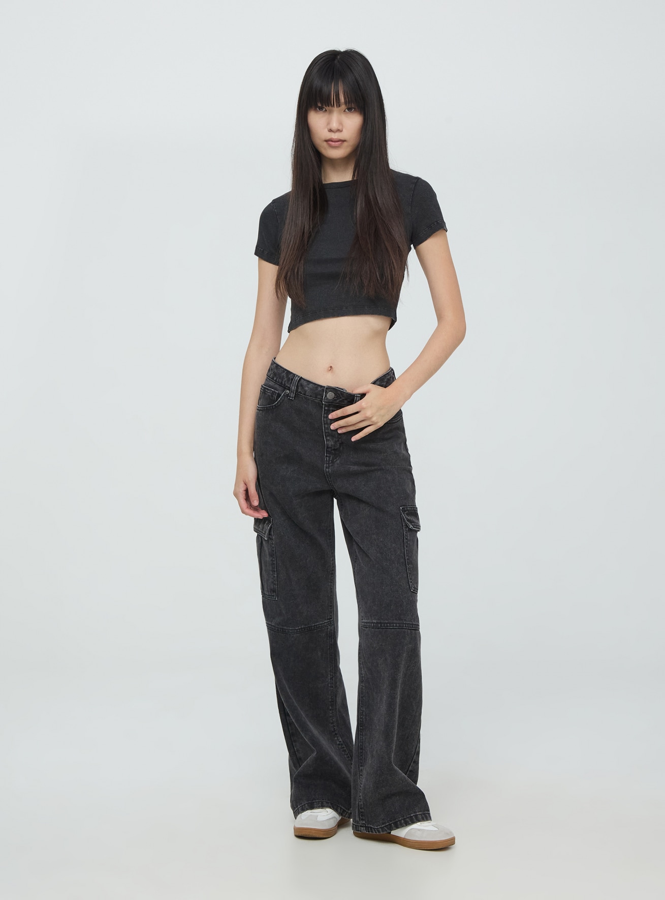 Long pants jeans Woman Terranova