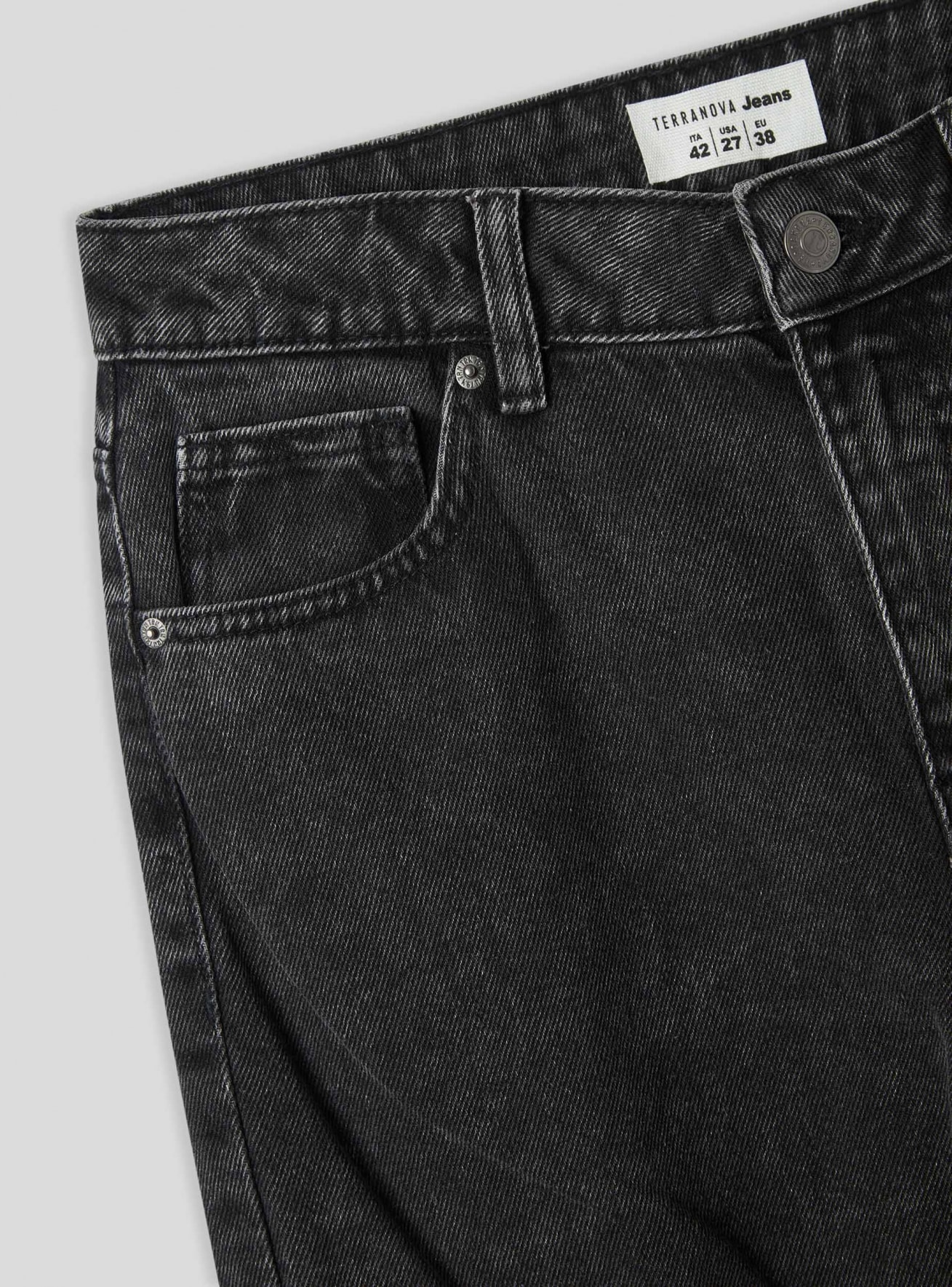 Pantalone Jeans Lungo Dámské Terranova