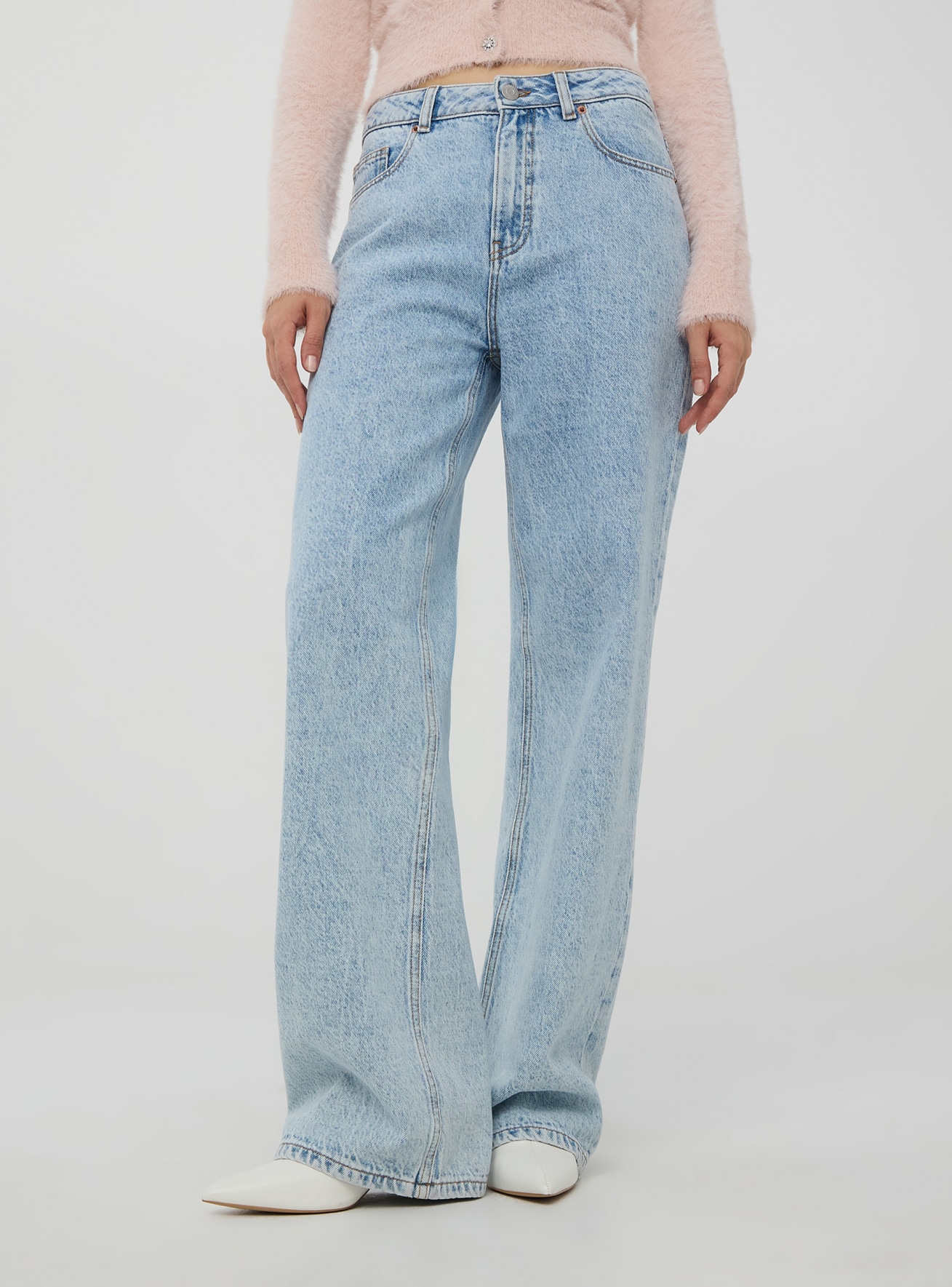 Long pants jeans Woman Terranova