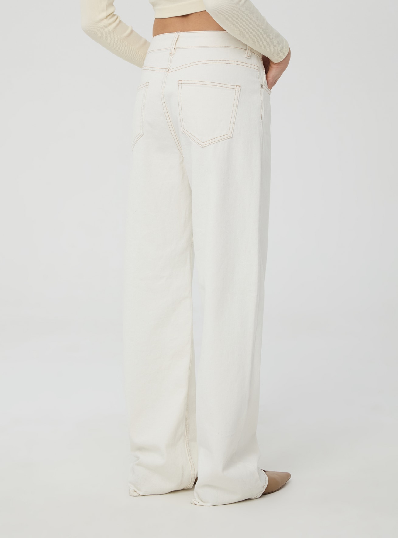 Long pants jeans Woman Terranova