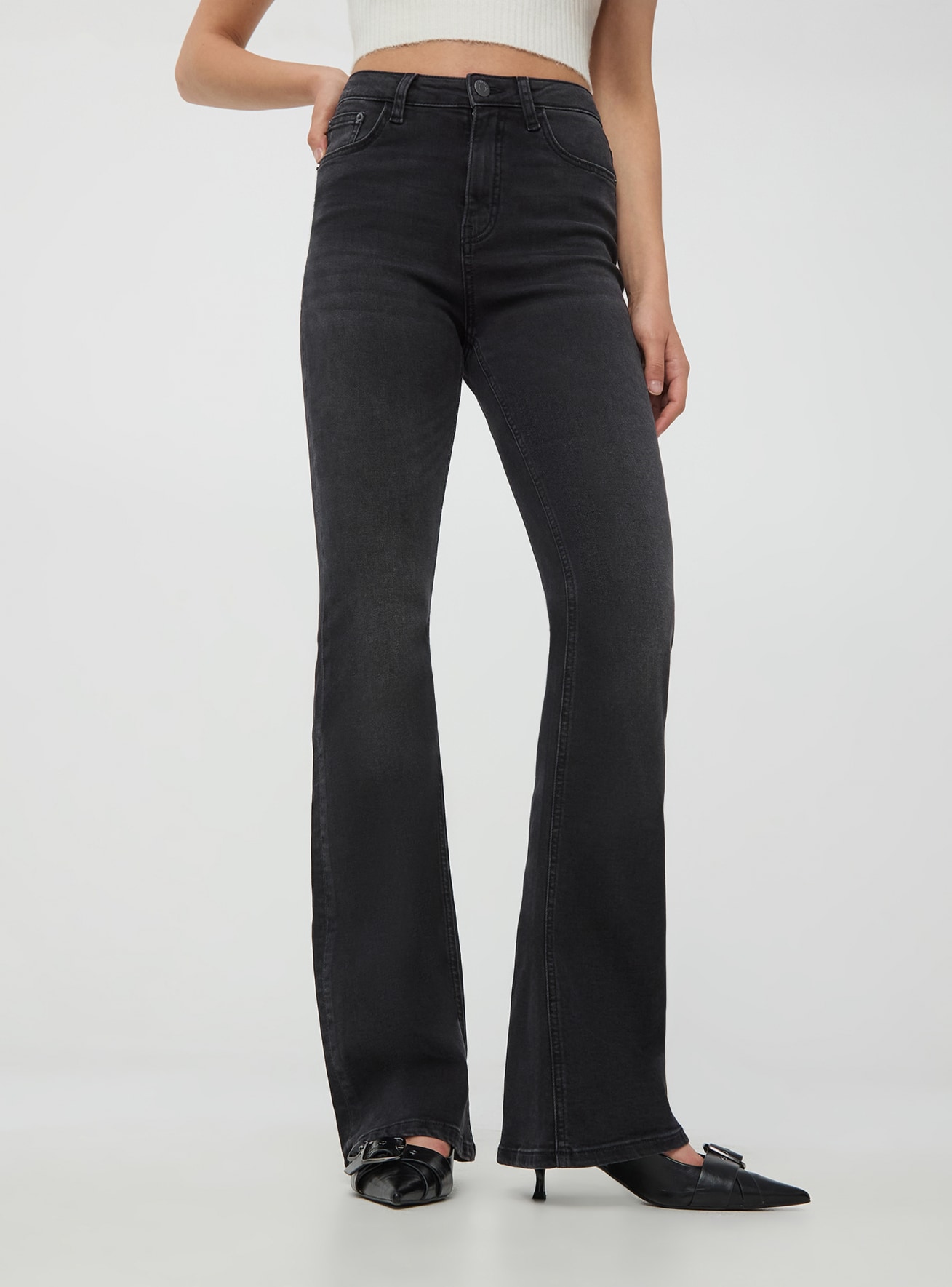 Long pants jeans Woman Terranova