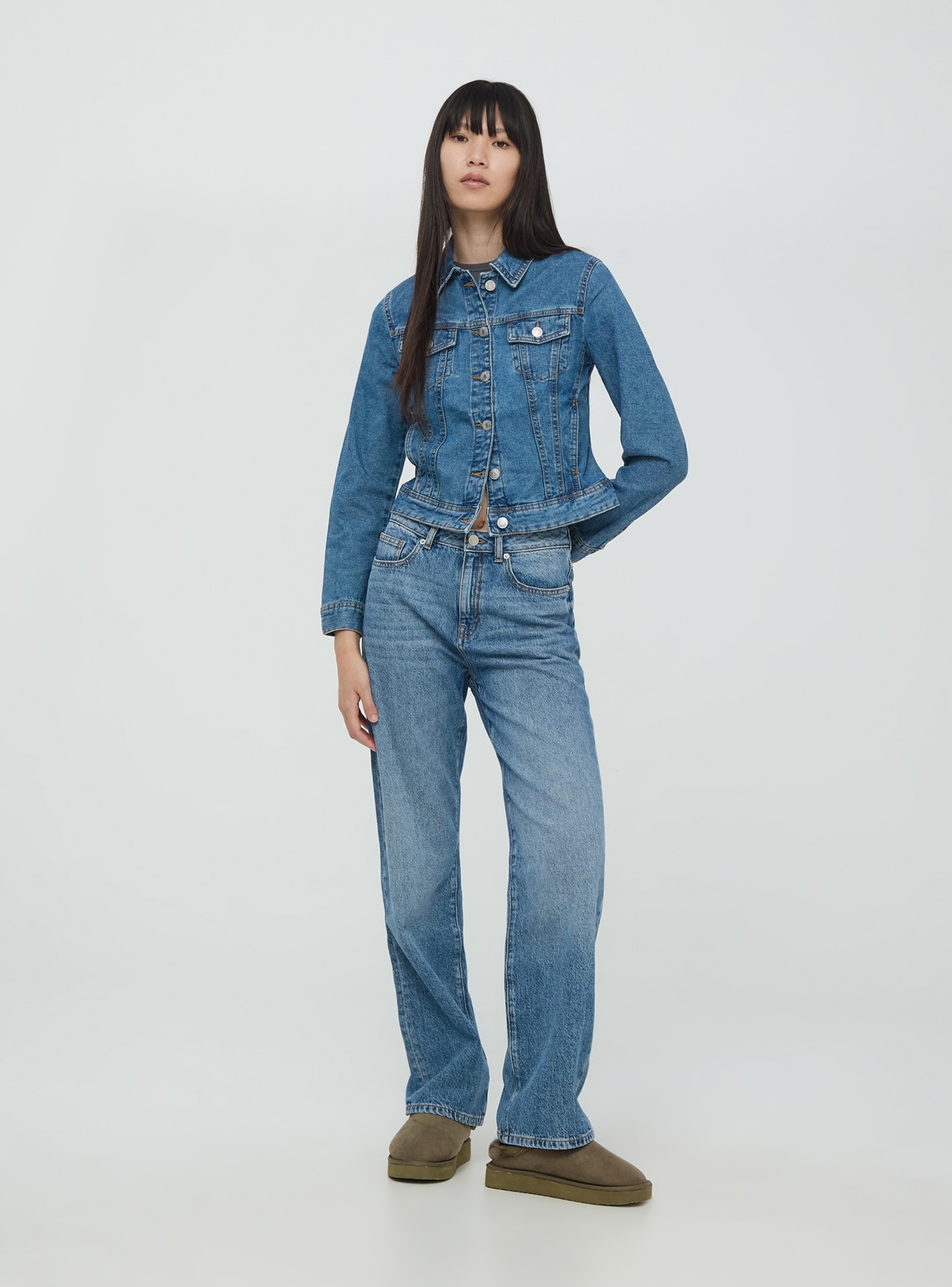 Long pants jeans Woman Terranova