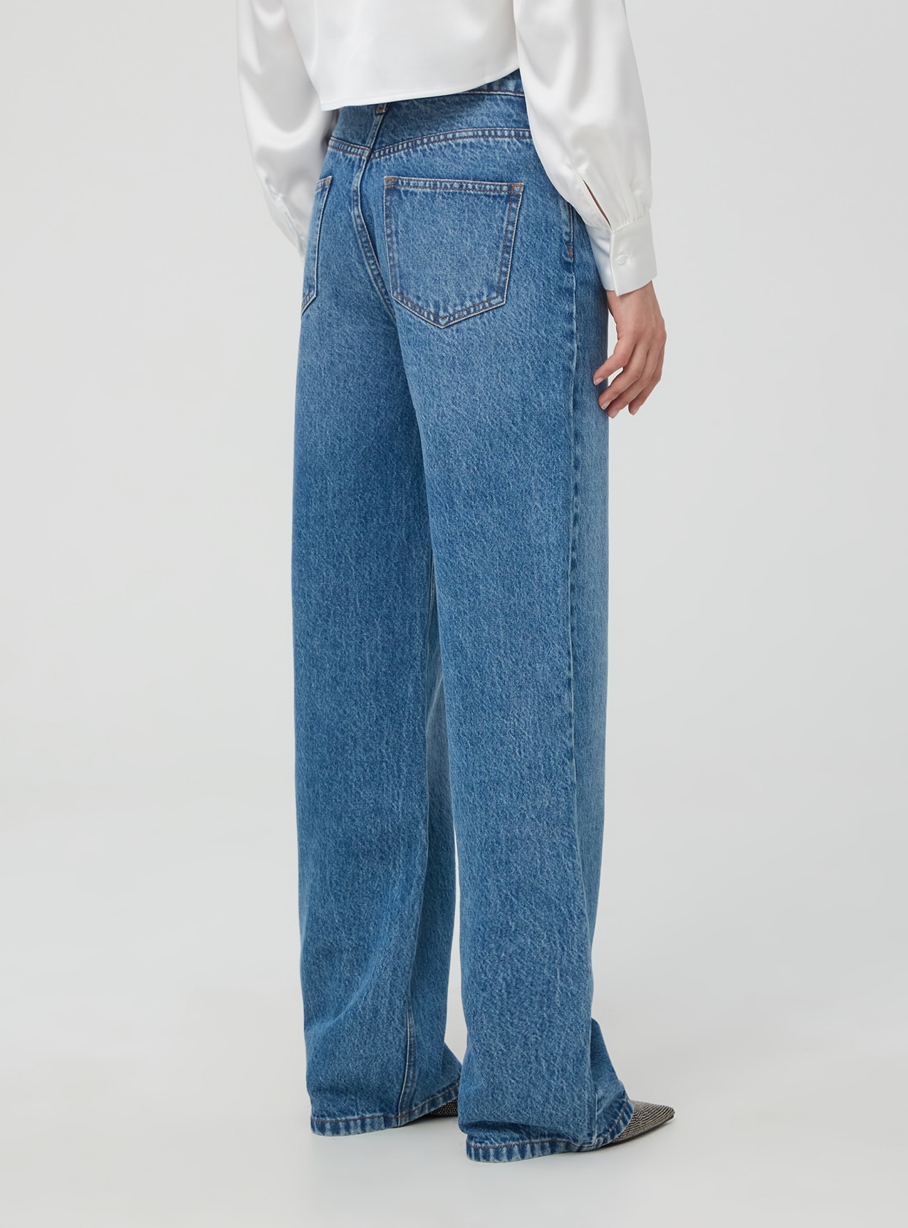 Pantalone Jeans Lungo Damen Terranova