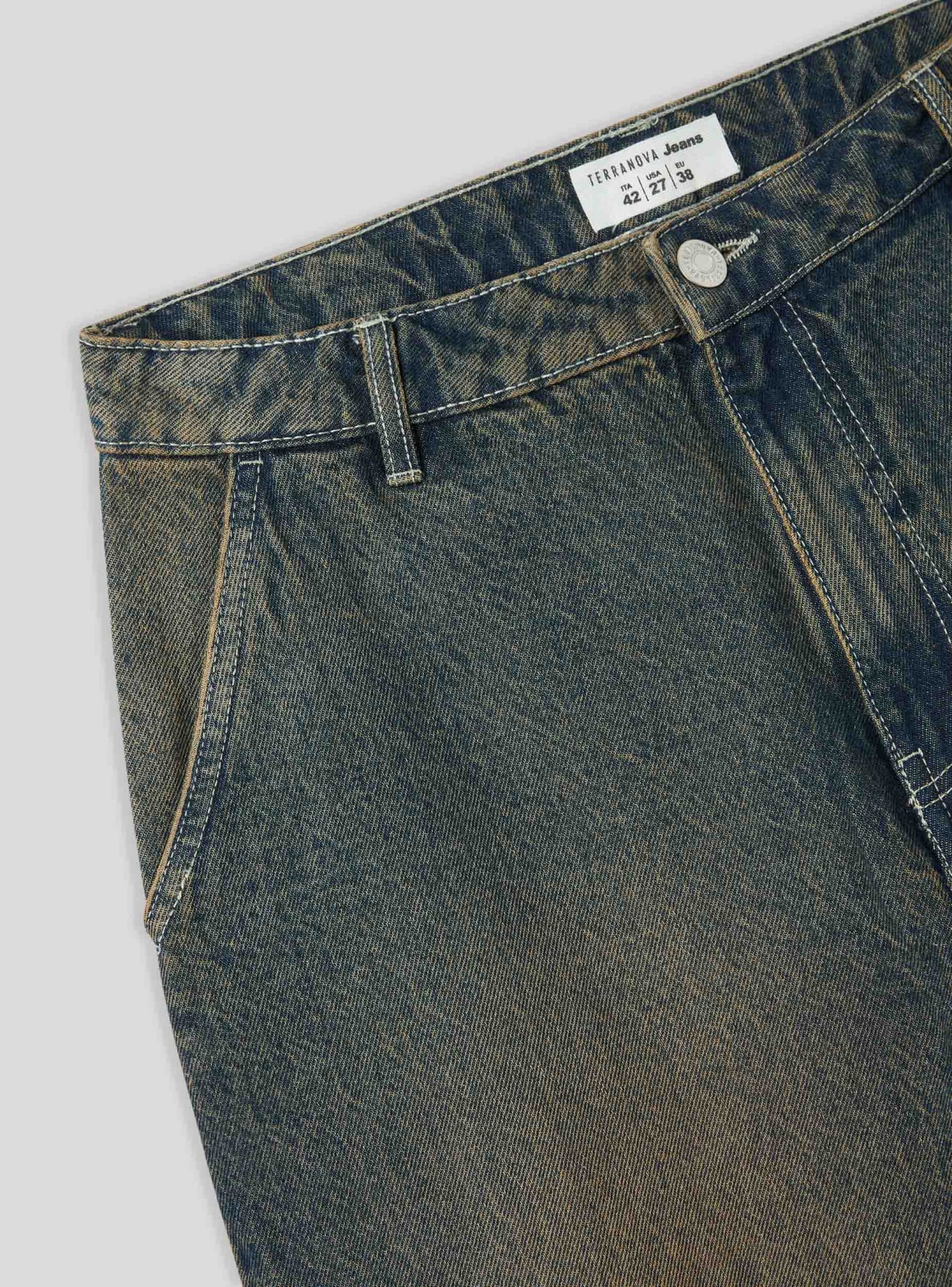 Pantalone Jeans Lungo Dámské Terranova