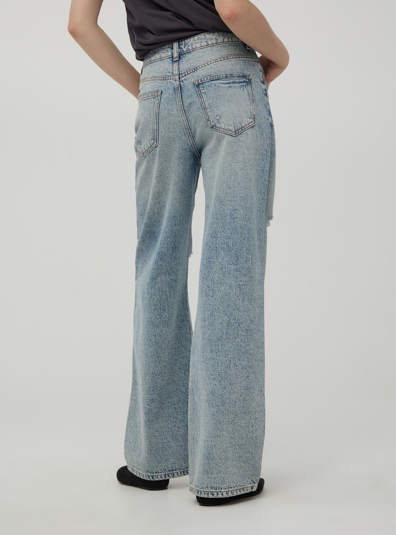 Pantalone Jeans Lungo Damen Terranova