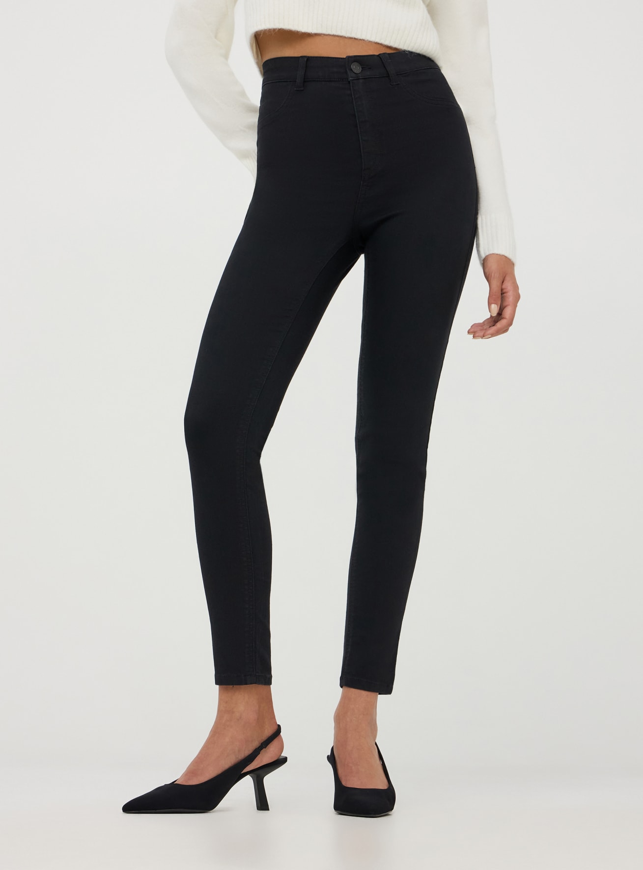 Pantalone Jeans Lungo Damen Terranova