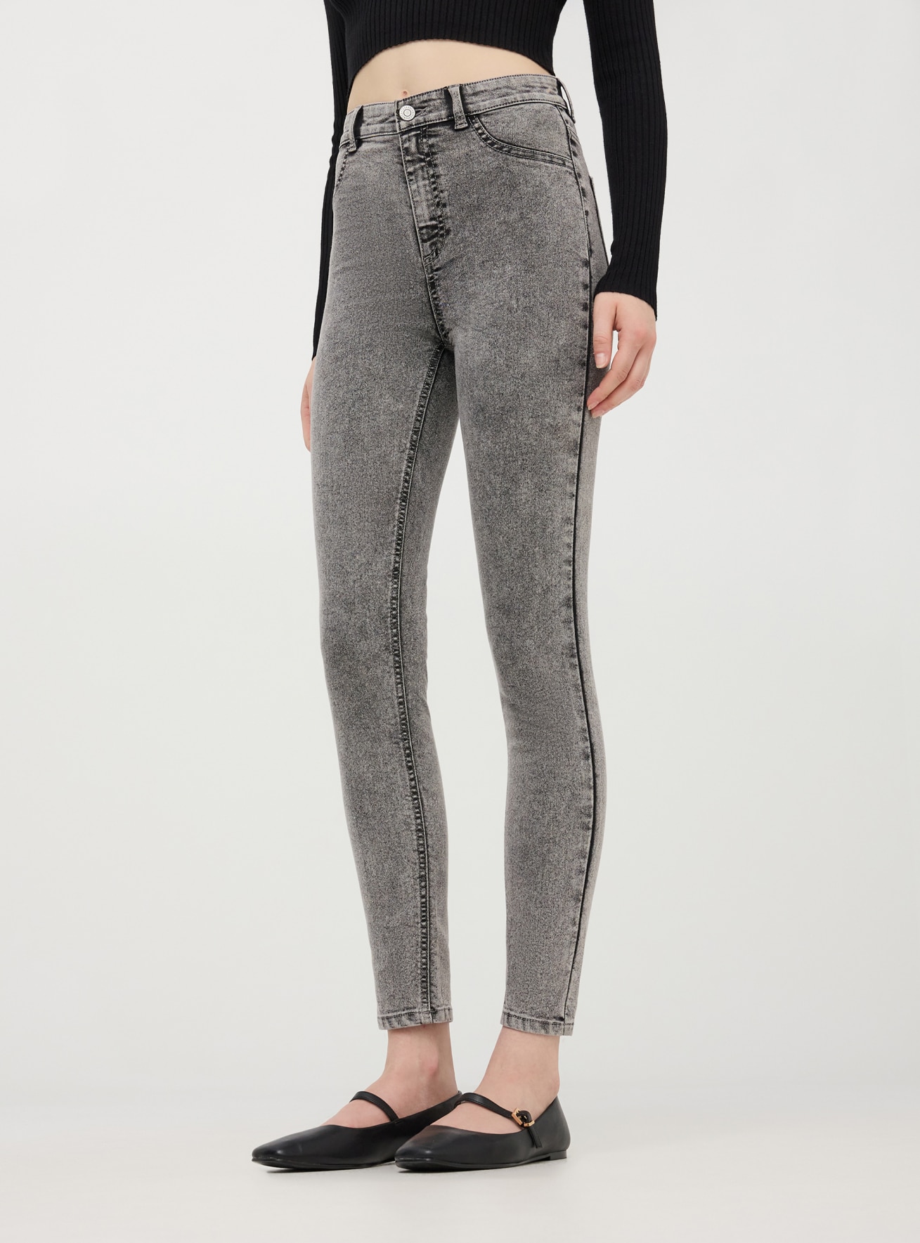 Long pants jeans Woman Terranova