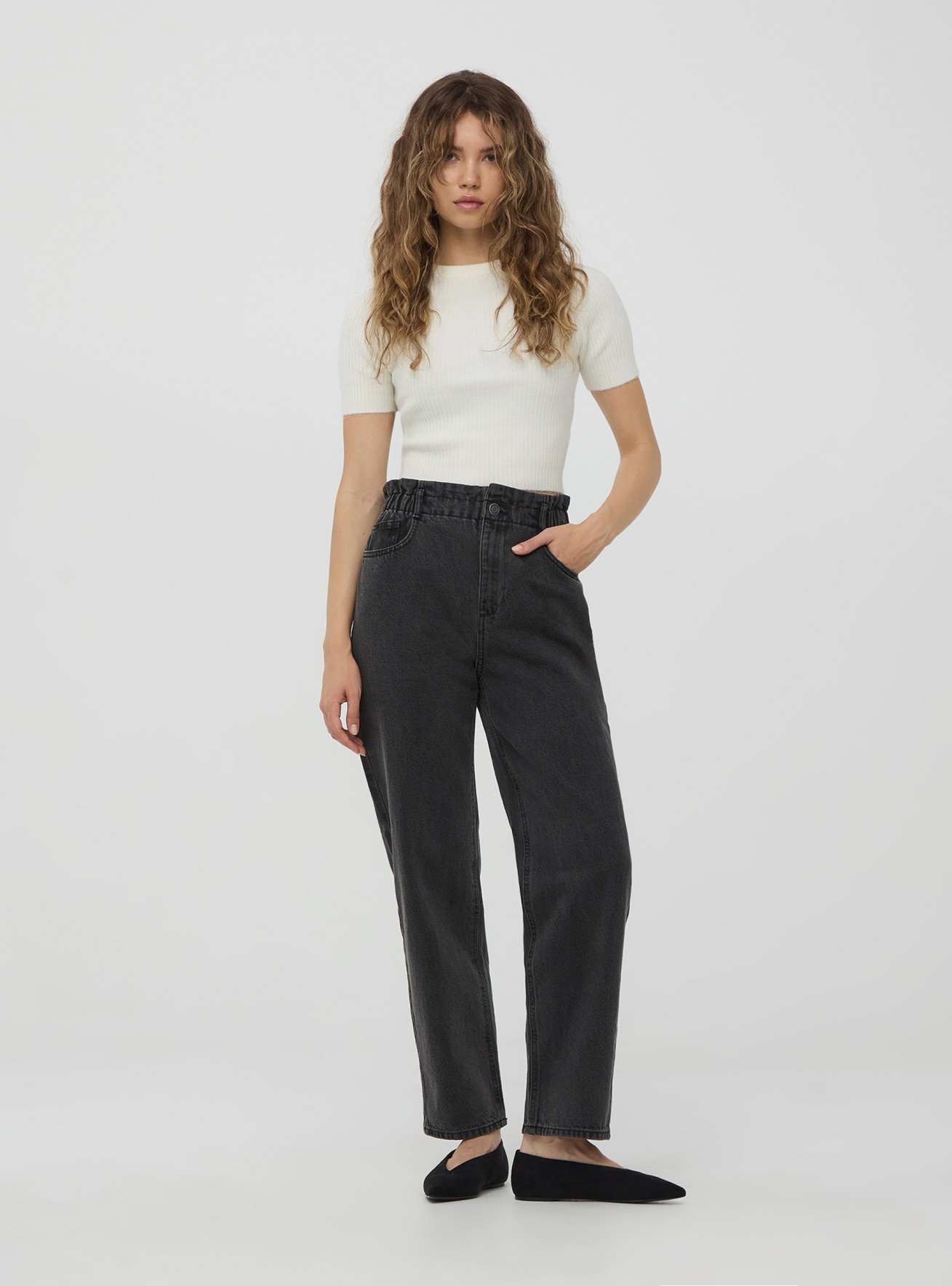 Long pants jeans Woman Terranova