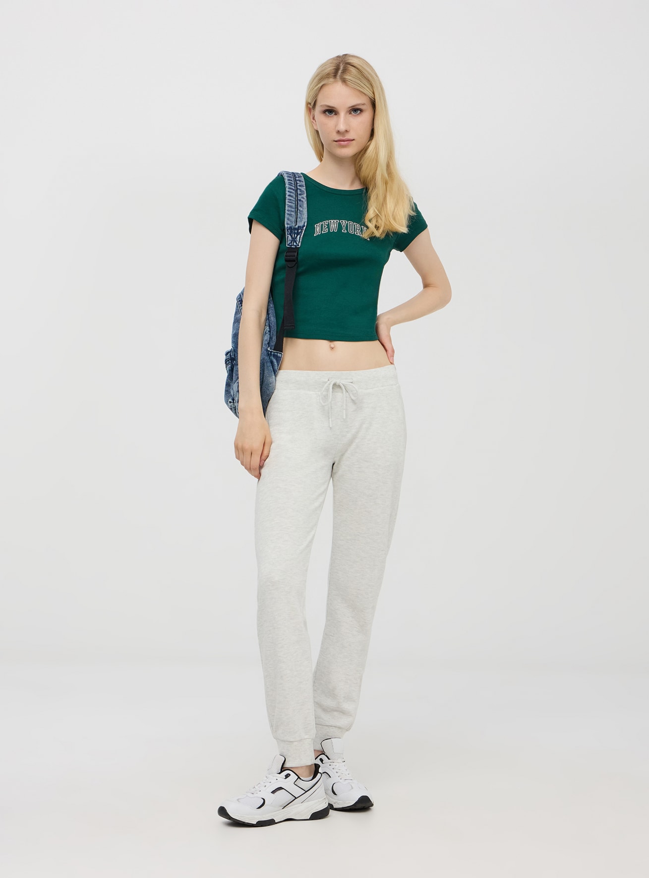 Full-length gym pants Woman Terranova