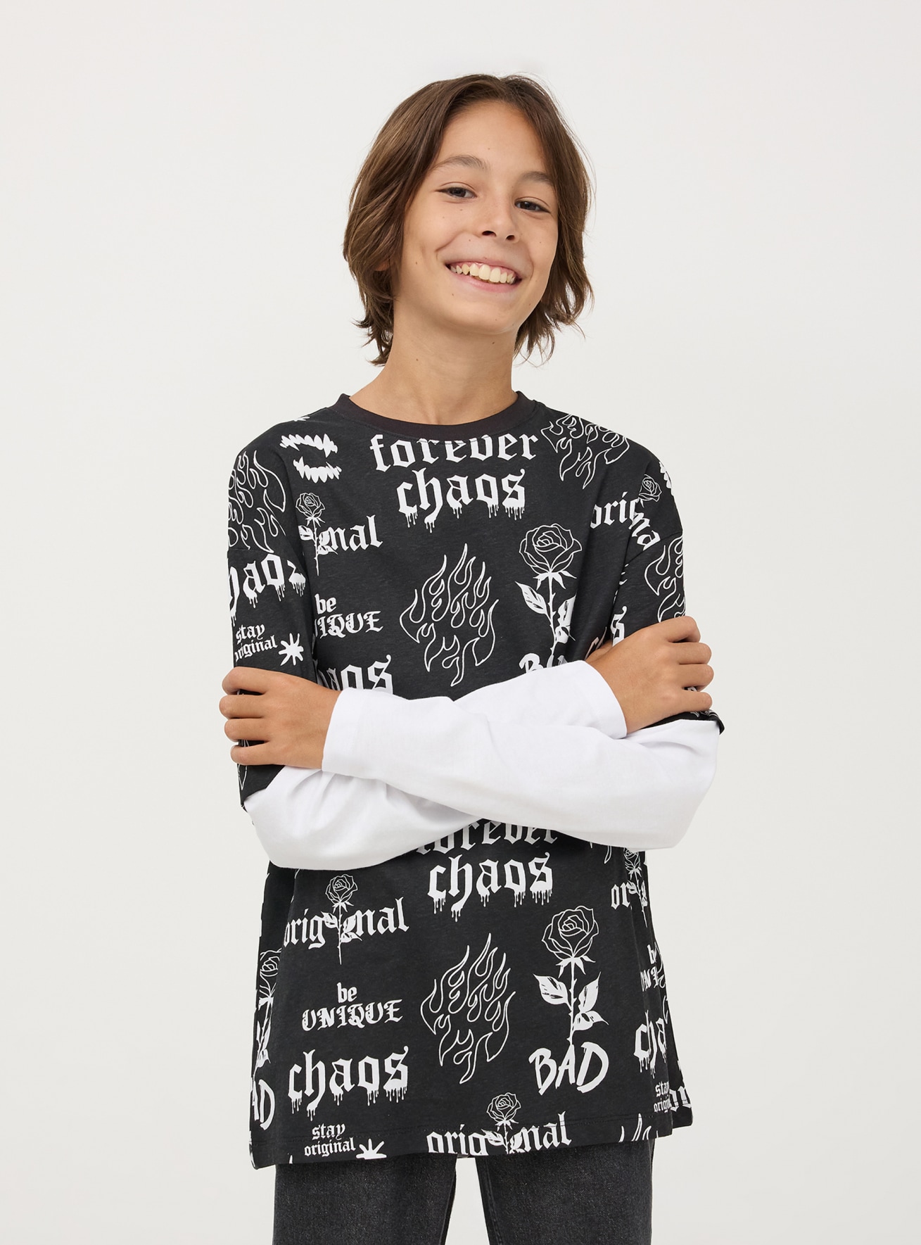 Long-sleeved T-shirt Boys Terranova