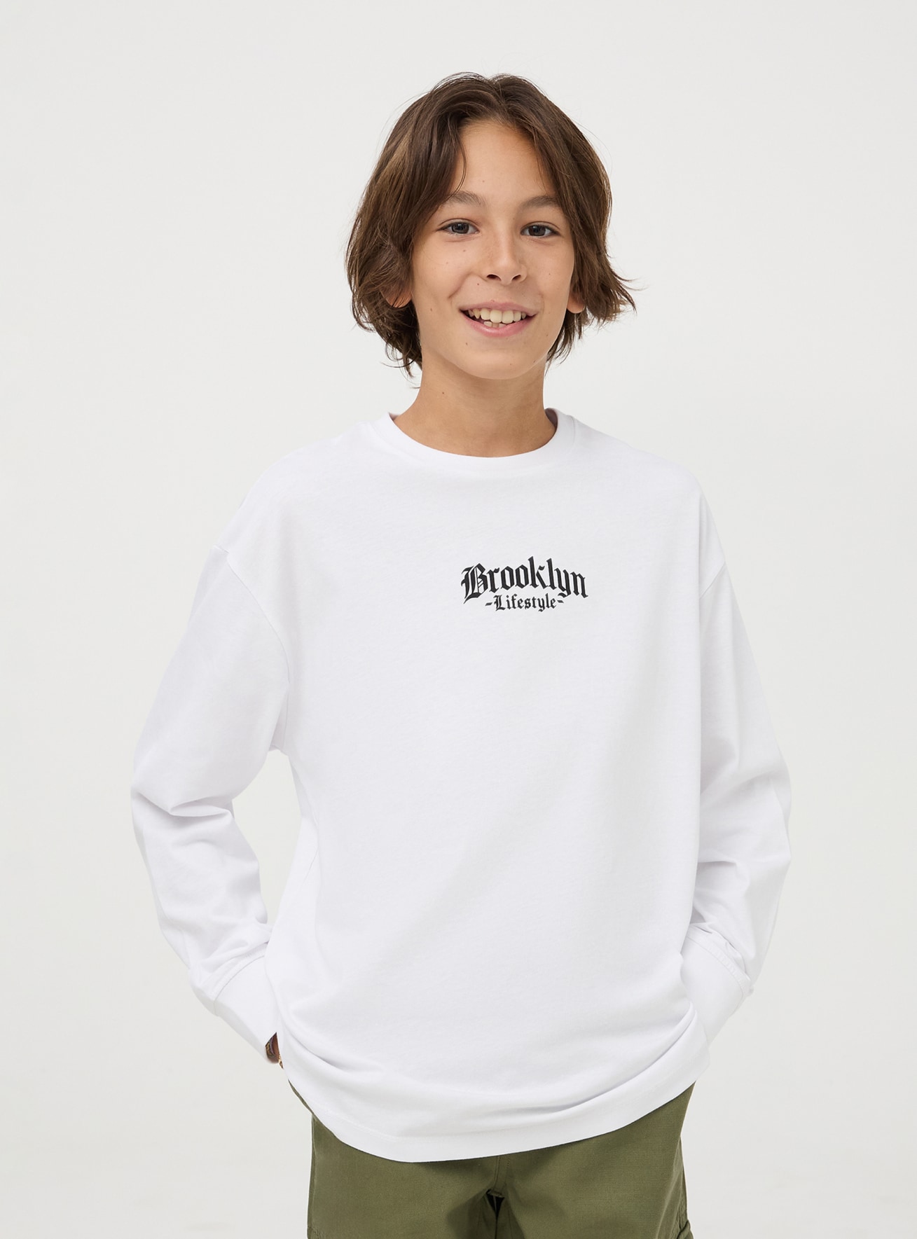 Long-sleeved T-shirt Boys Terranova