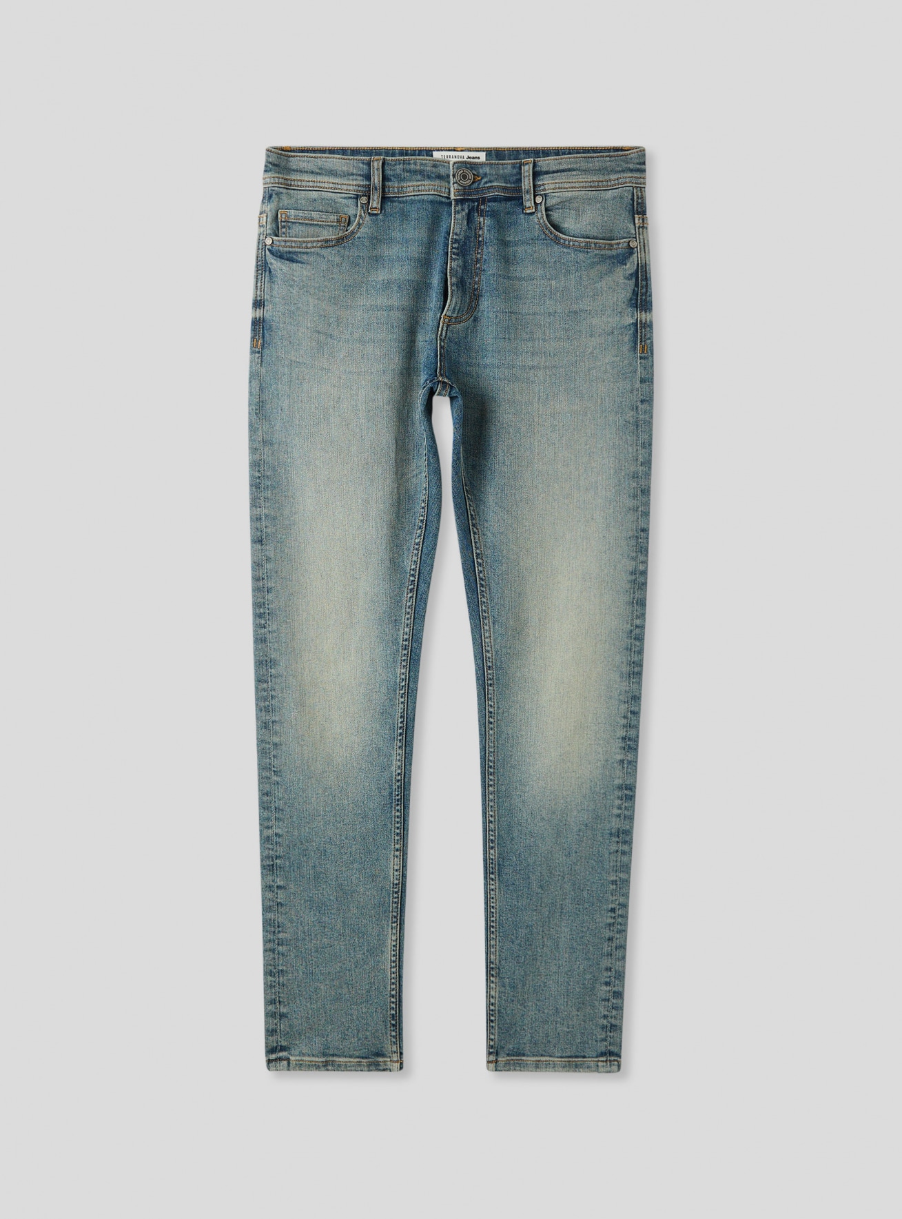 Pantalone Jeans Lungo Herren Terranova