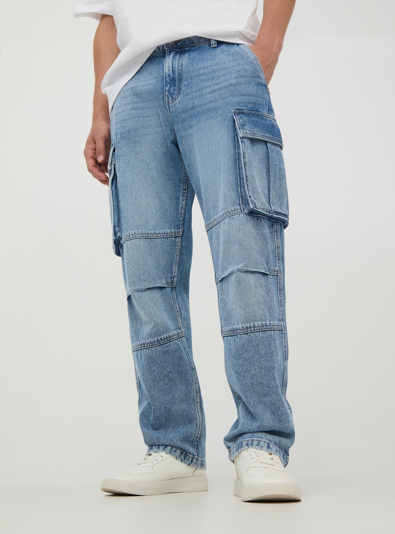 Pantalone Jeans Lungo Pánské Terranova