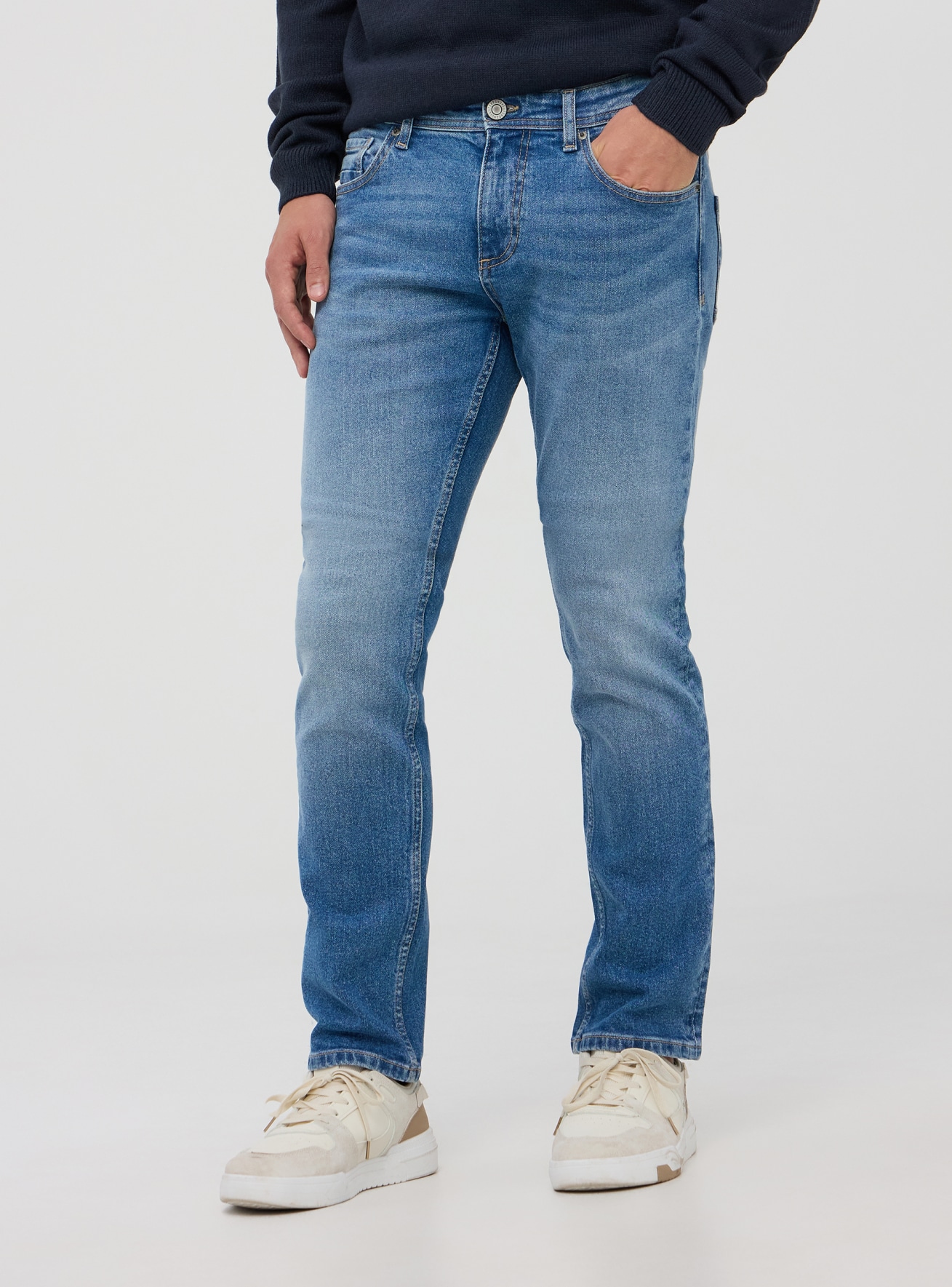 Pantalone Jeans Lungo Herren Terranova