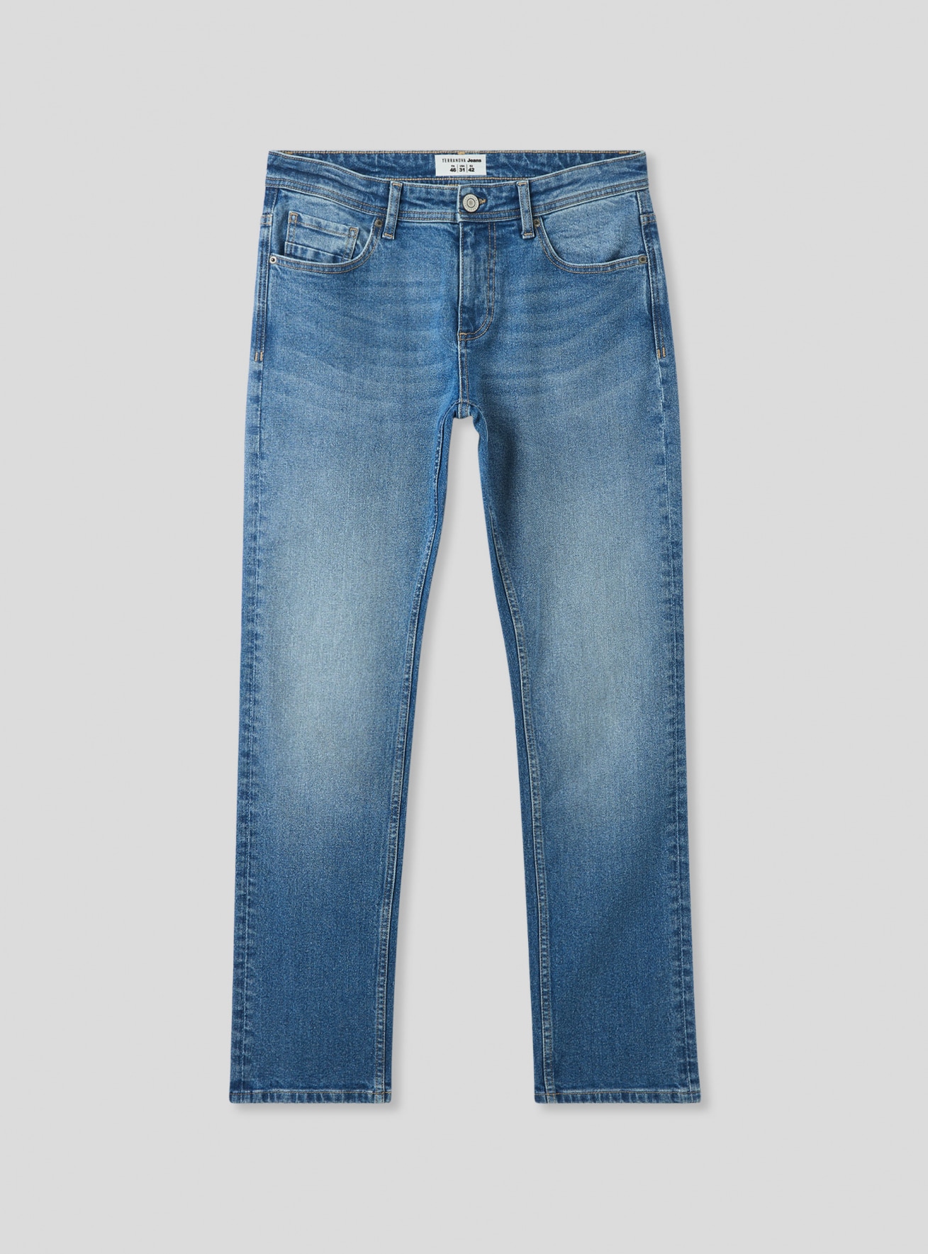 Pantalone Jeans Lungo Herren Terranova