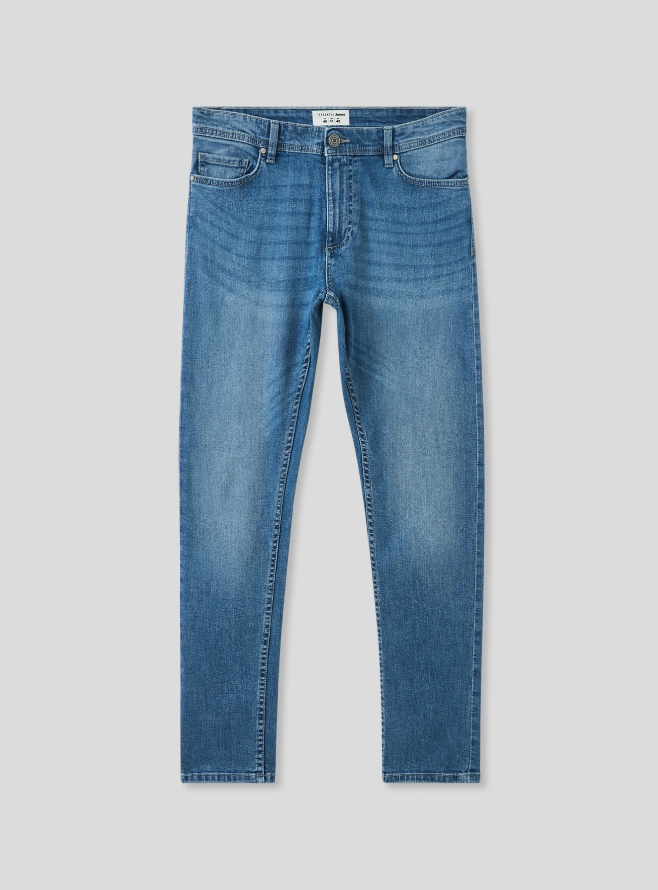 Pantalone Jeans Lungo Pánské Terranova