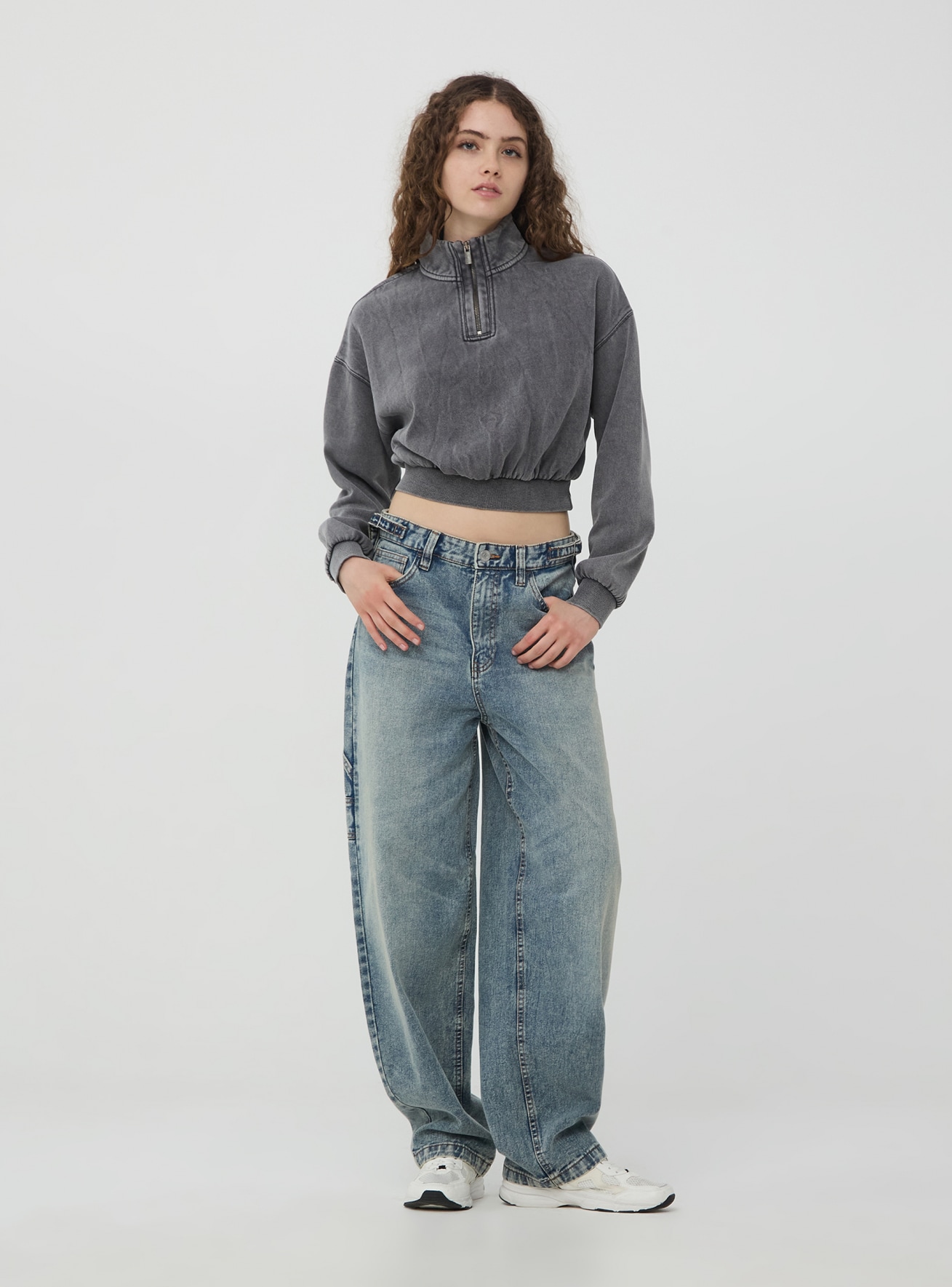 Pantalone Jeans Lungo Donna Terranova