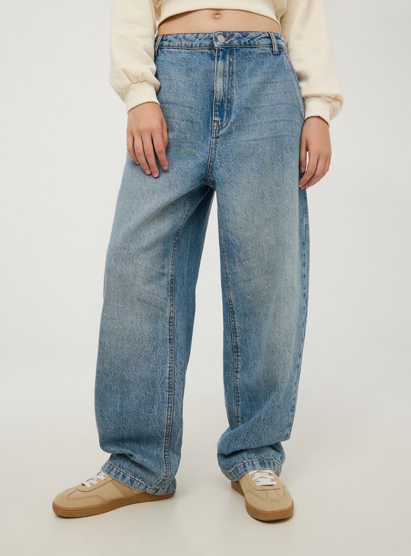 Long pants jeans Woman Terranova