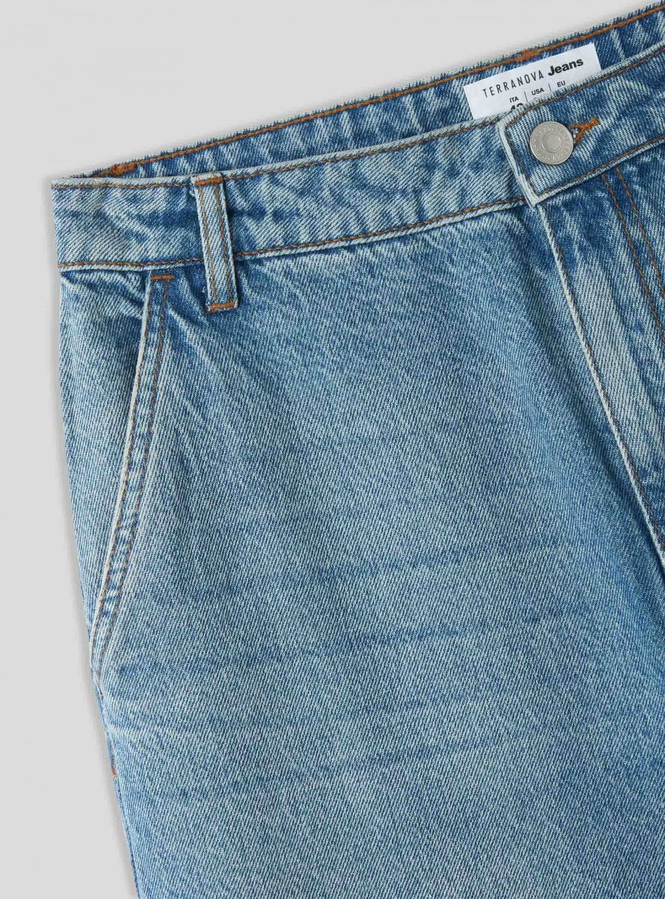 Pantalone Jeans Lungo Donna Terranova