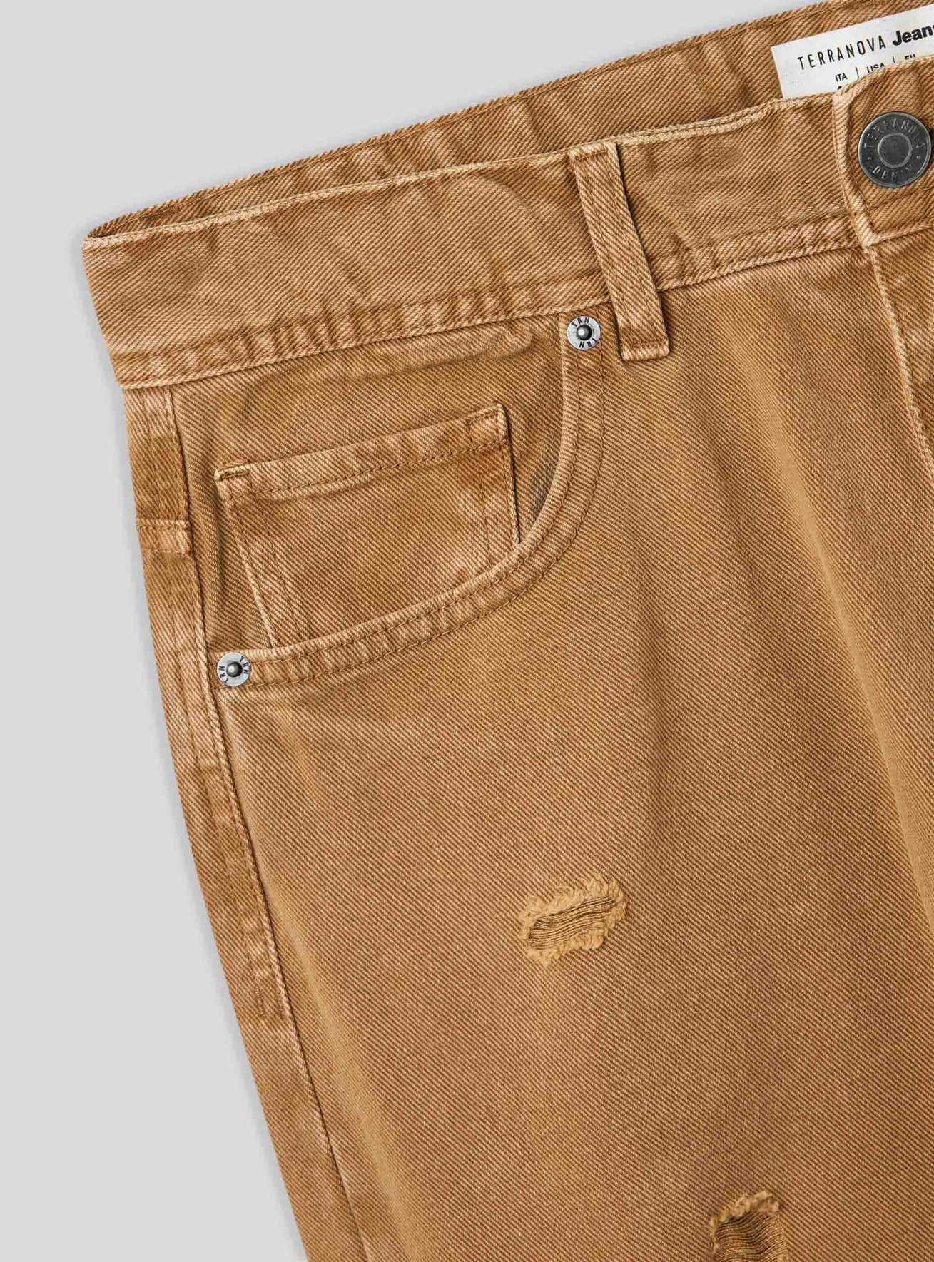 Pantalone Jeans Lungo Herren Terranova