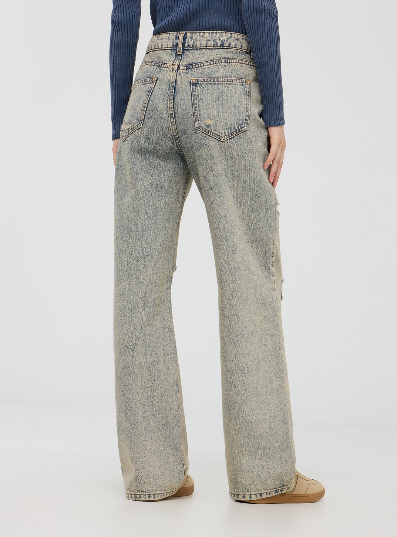 Long pants jeans Woman Terranova