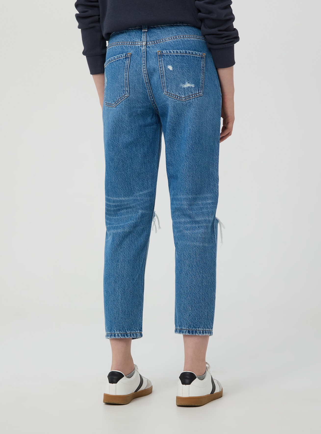 Pantalone Jeans Lungo Damen Terranova