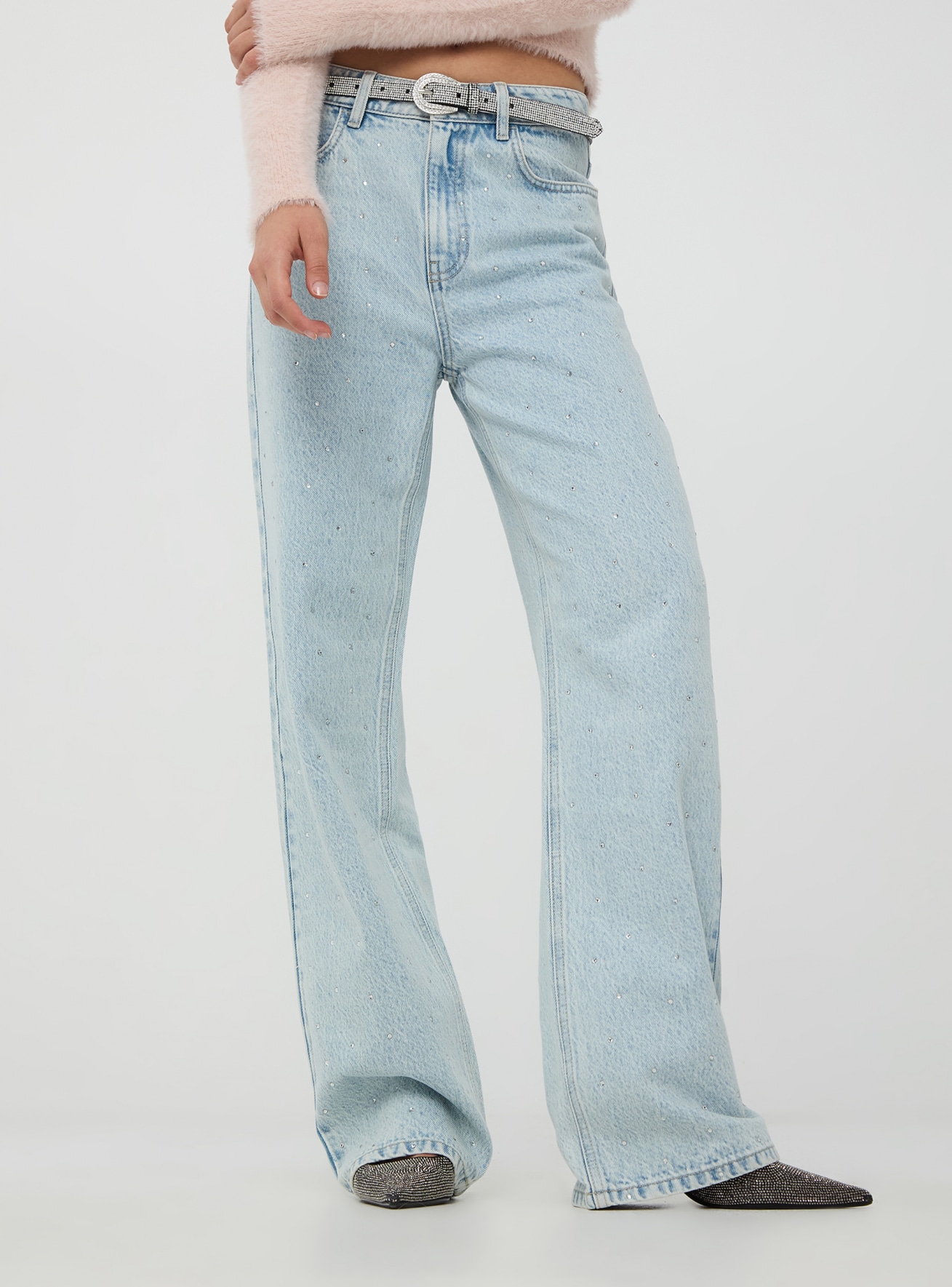 Pantalone Jeans Lungo Donna Terranova