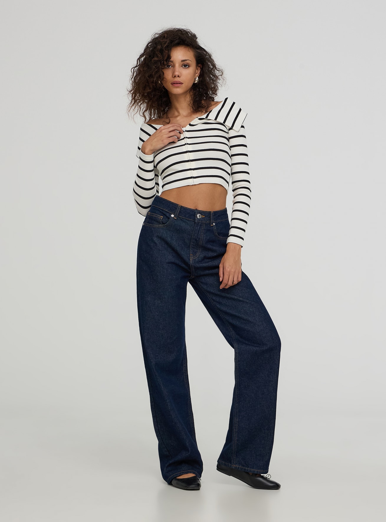 Long pants jeans Woman Terranova