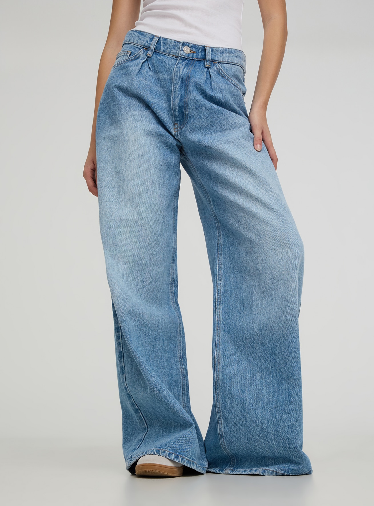 Pantalone Jeans Lungo Damen Terranova