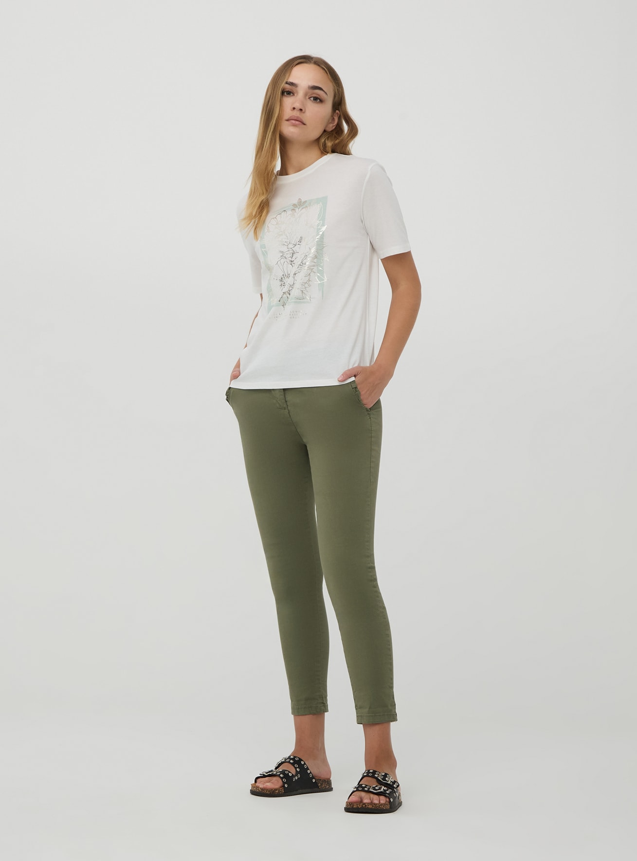 Pantalone Lungo Damen Terranova