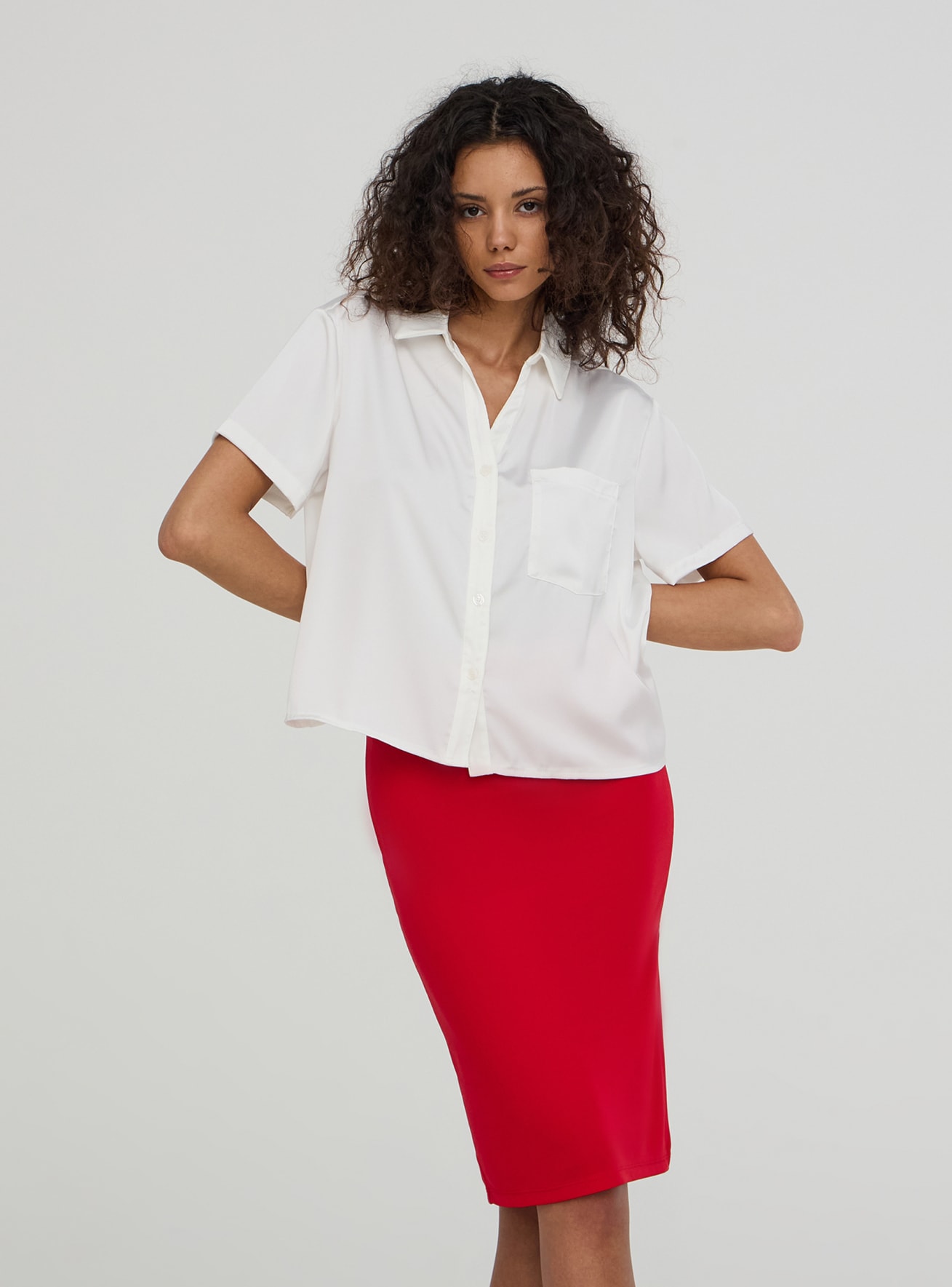 Short-sleeved shirt Woman Terranova